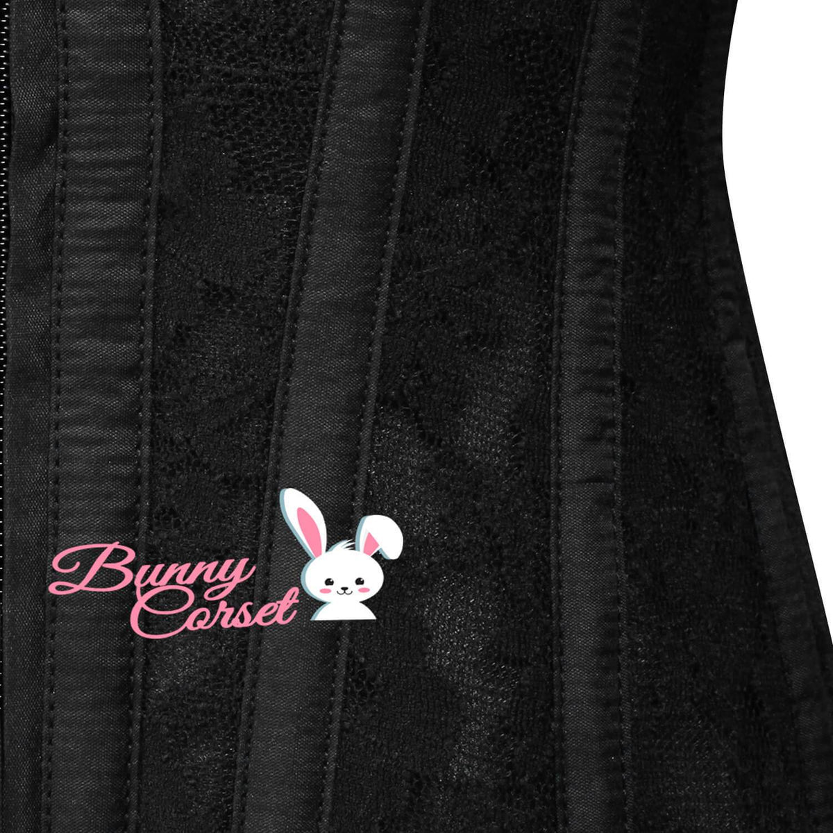 Overbust Mesh Corset With Straps