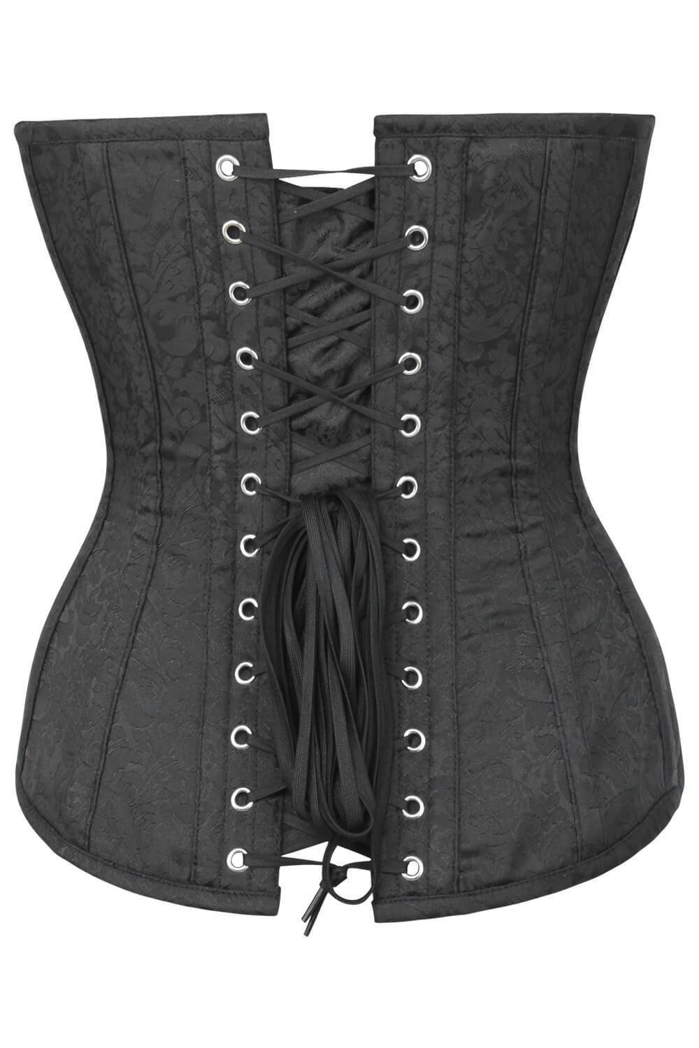 Livia Overbust Bespoke Black Corset