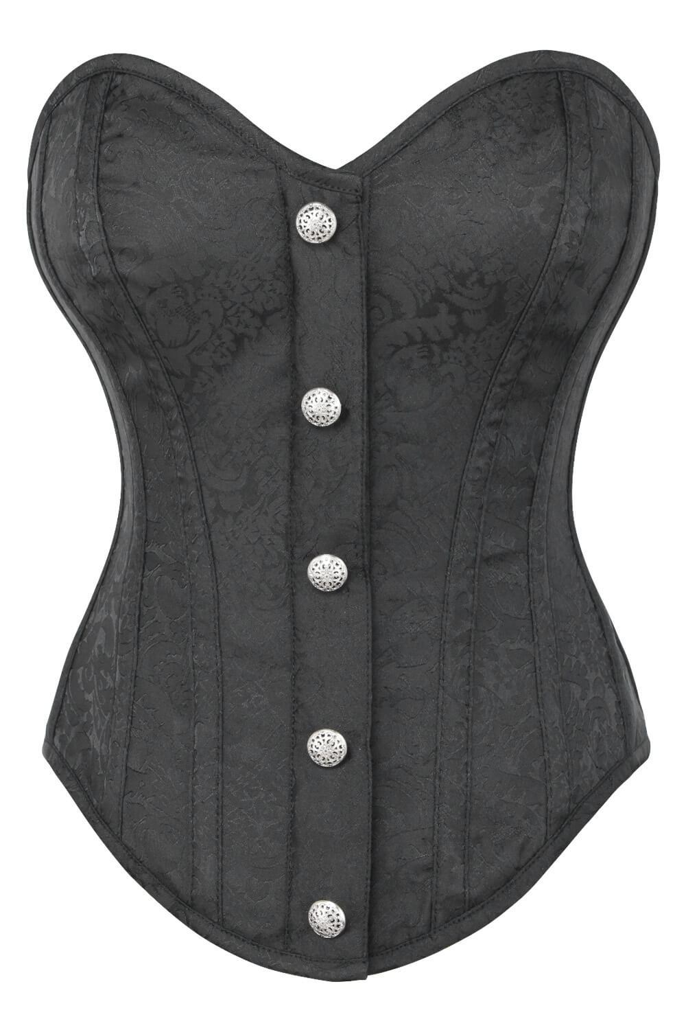Livia Overbust Bespoke Black Corset