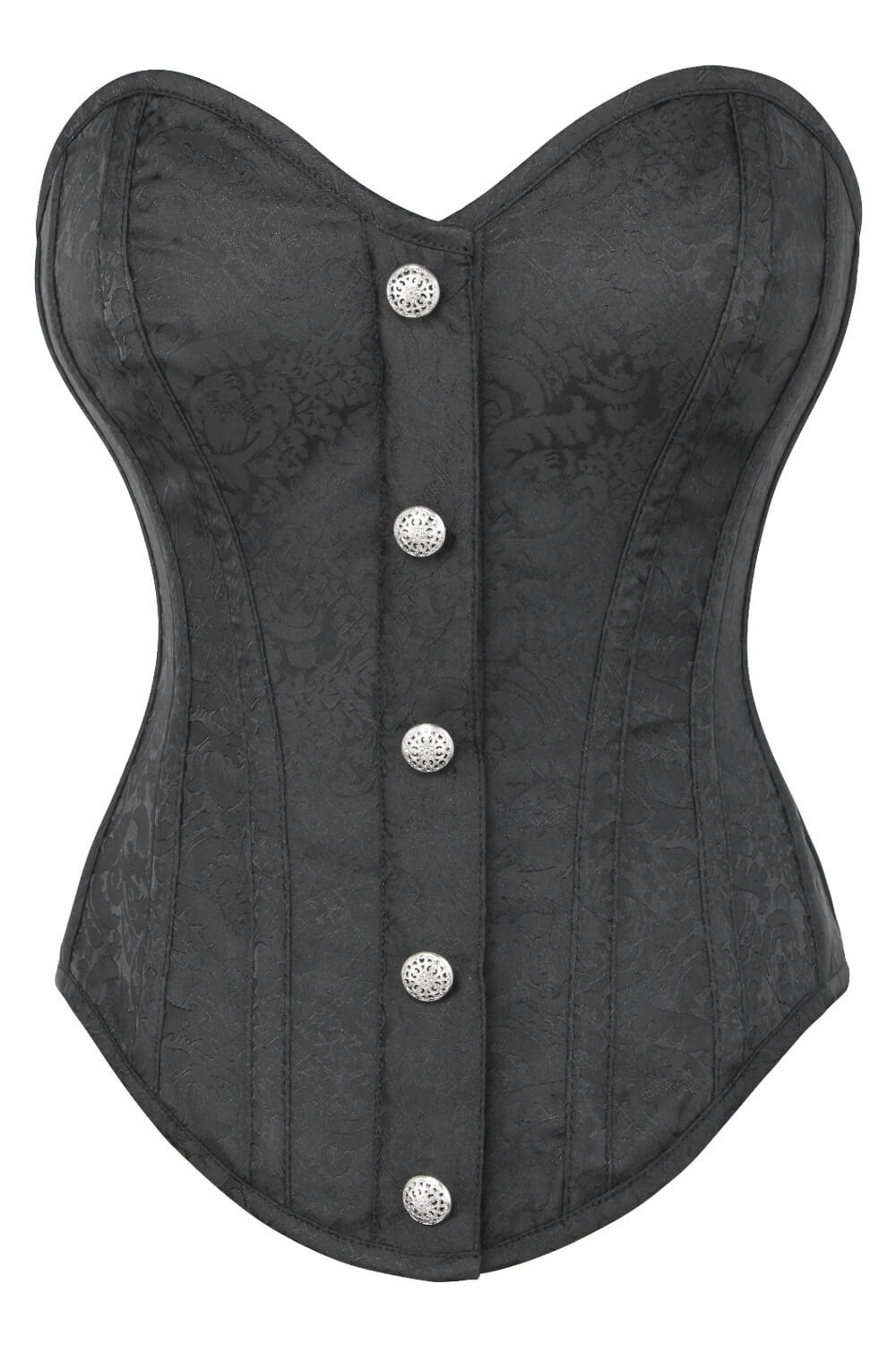 Livia Overbust Black Corset