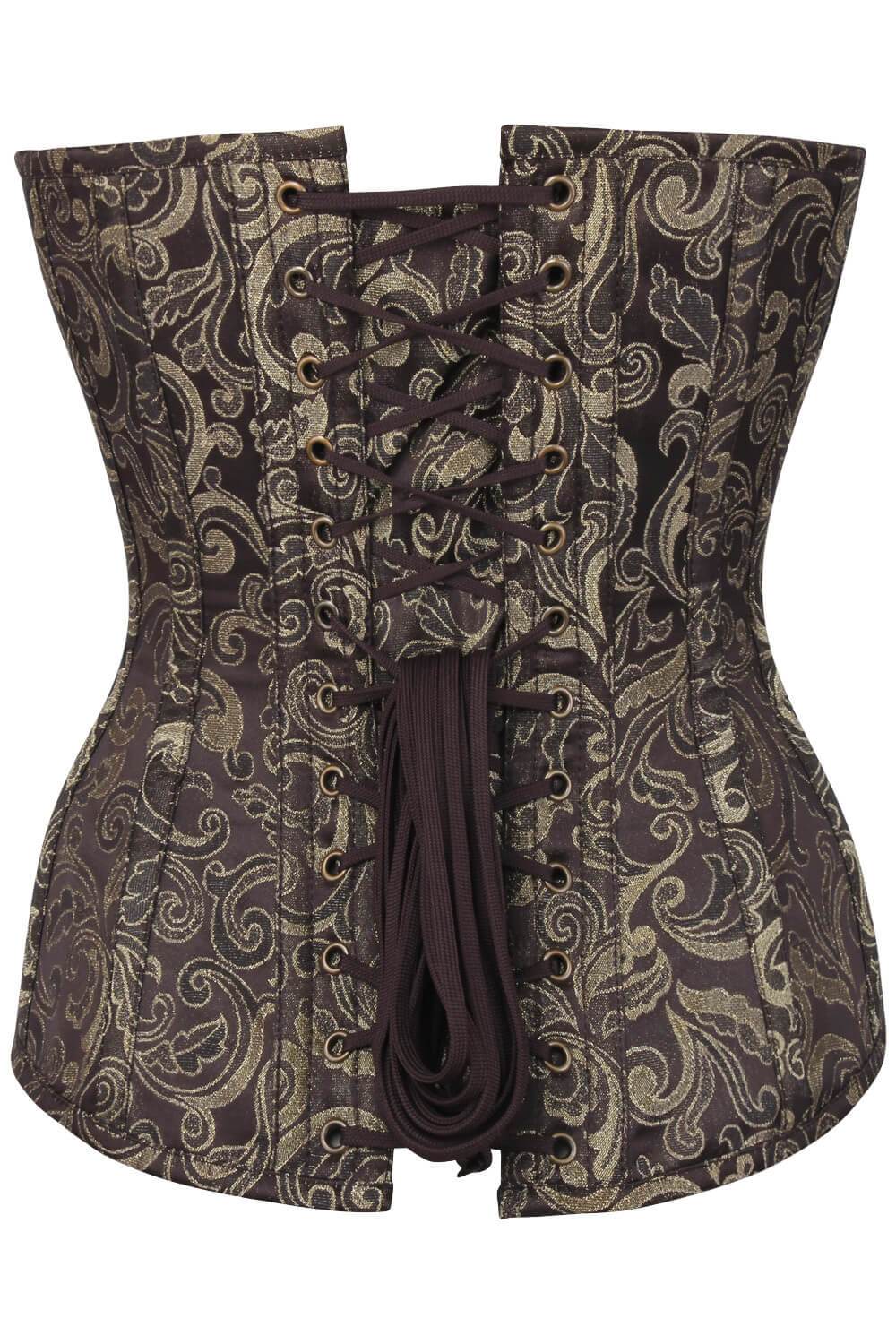 Mercy Bespoke Overbust Brocade Corset