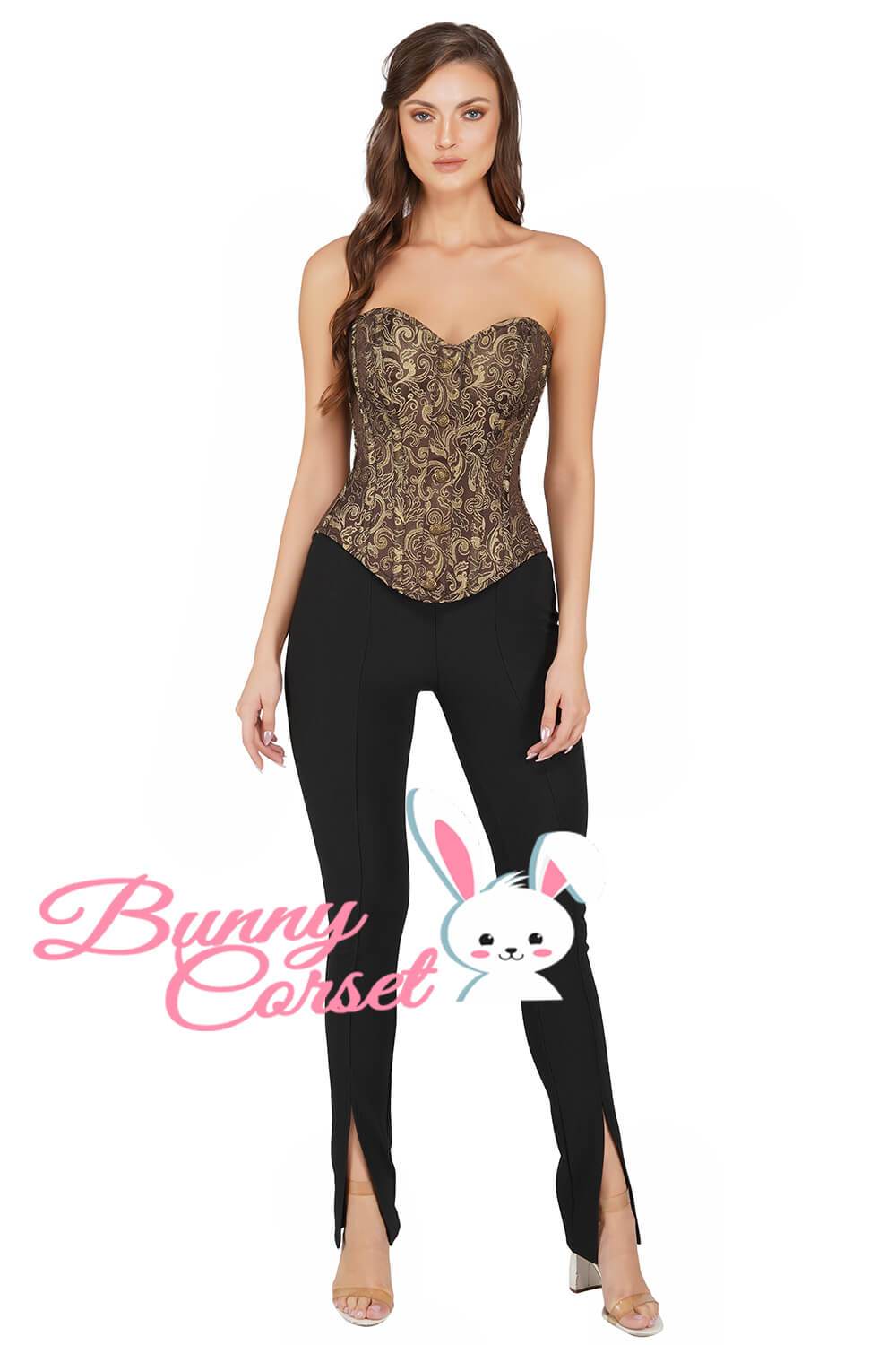 Mercy Bespoke Overbust Brocade Corset