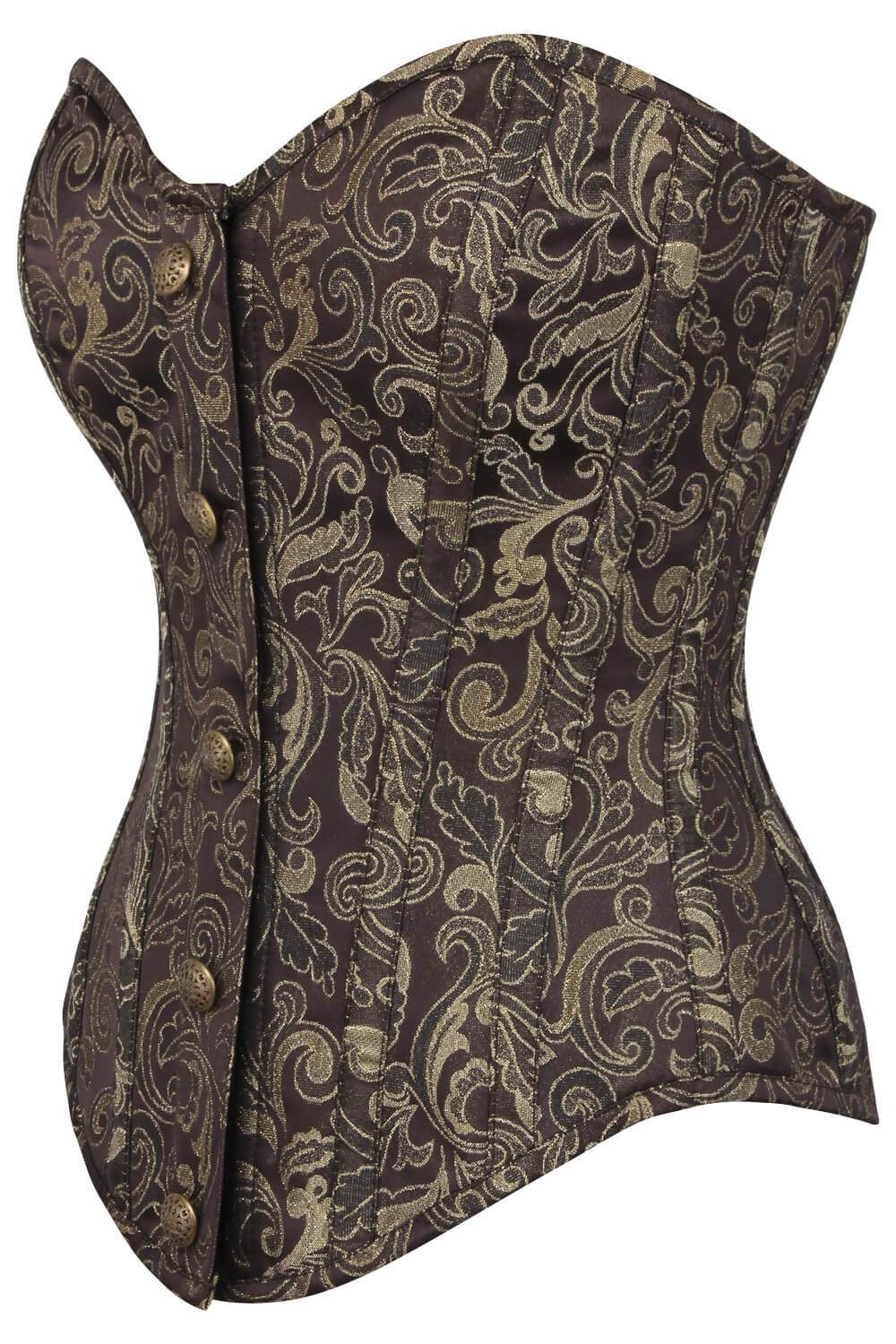 Mercy Bespoke Overbust Brocade Corset