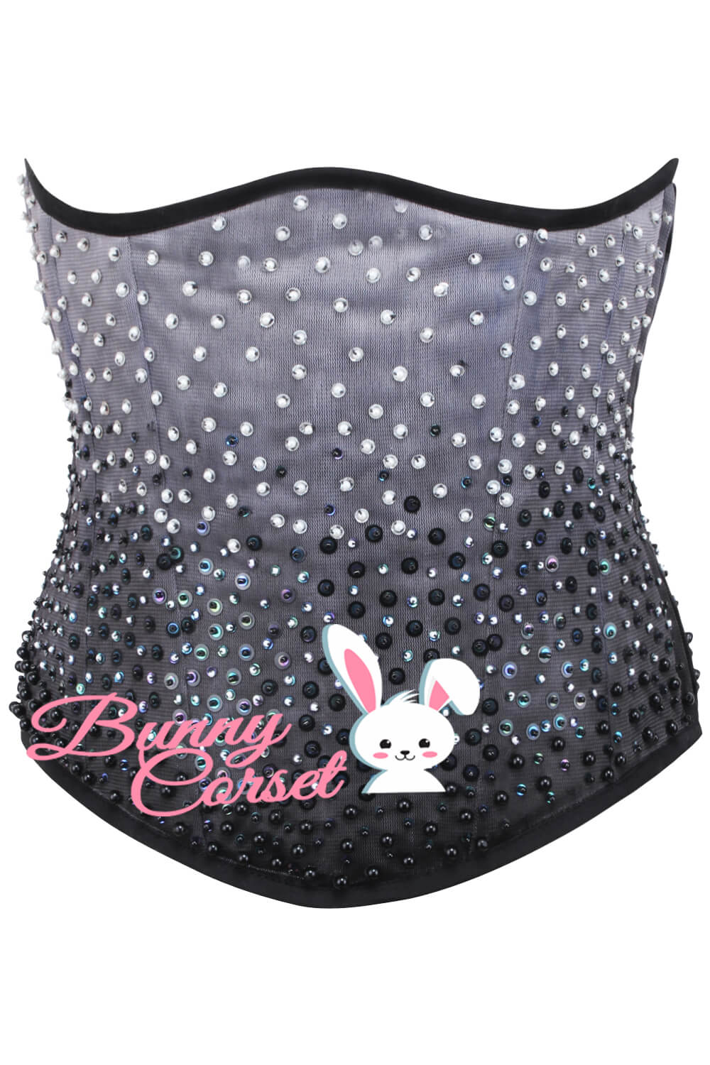 Madeleine Grey Ombre Couture Corset