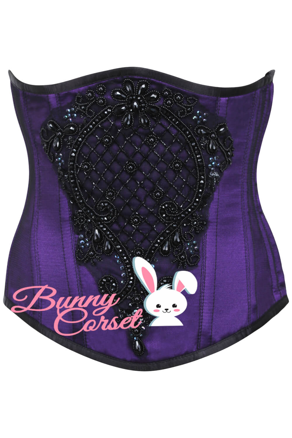 Esme Embroidered Lace Overlay Couture Corset