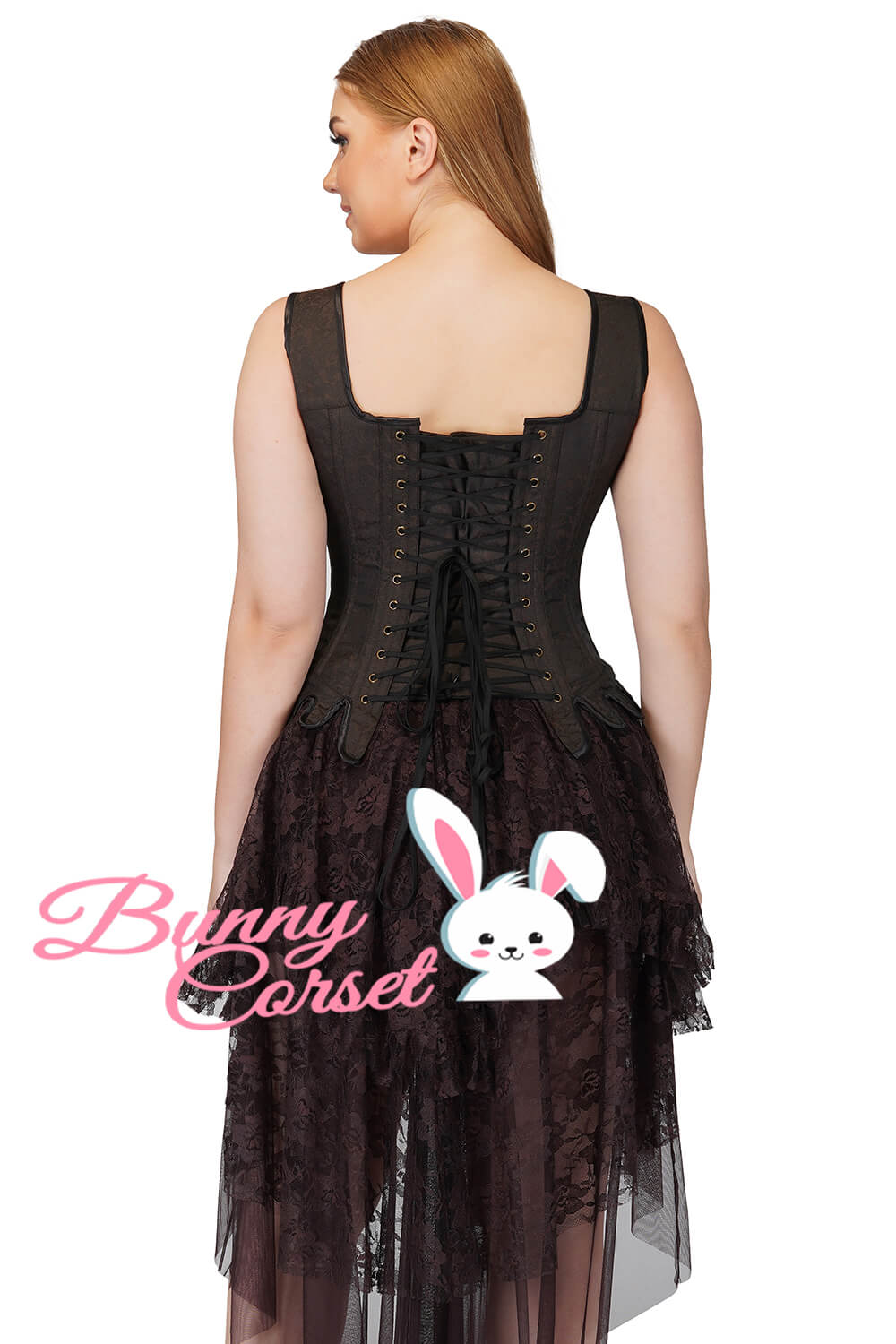 Poppy Brocade Corset