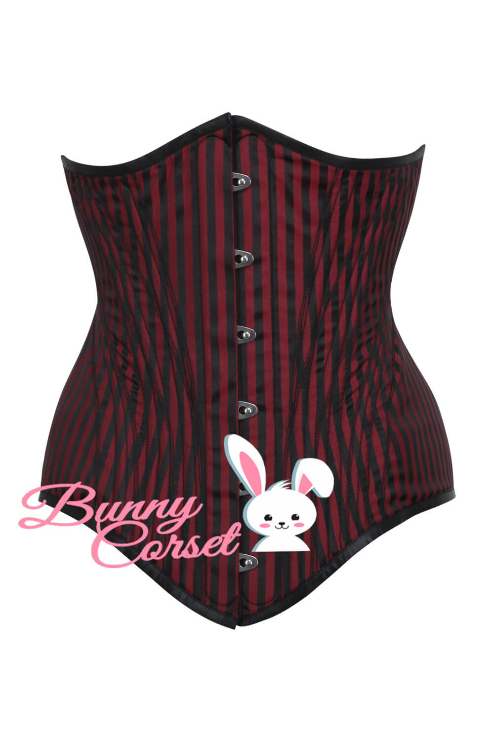 Miles Maroon Underbust Corset
