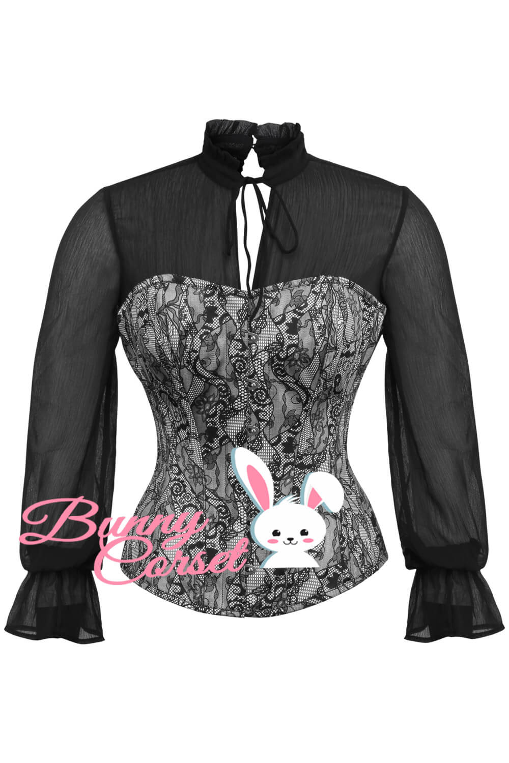 Pietro Overbust Satin Corset