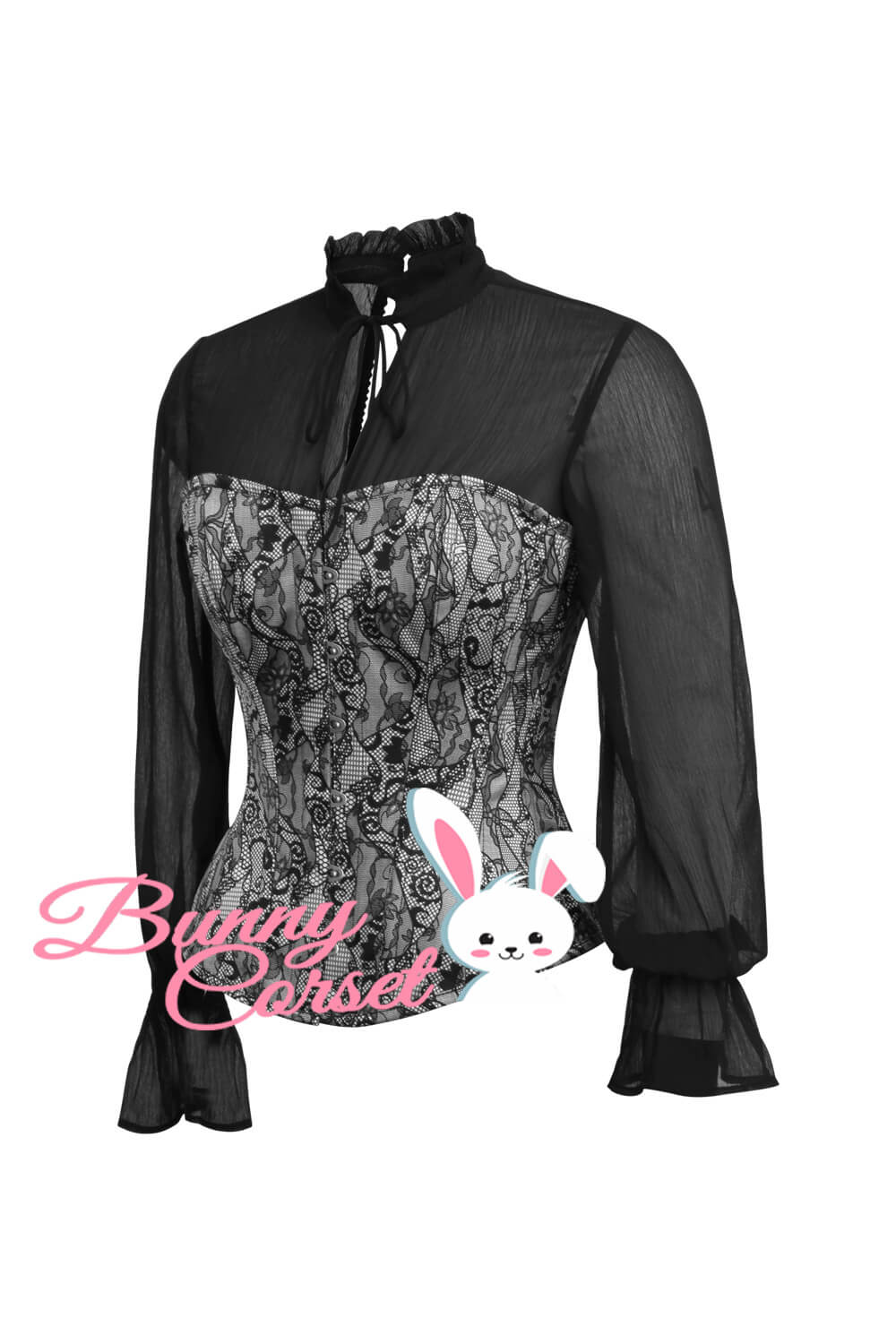 Pietro Overbust Satin Corset