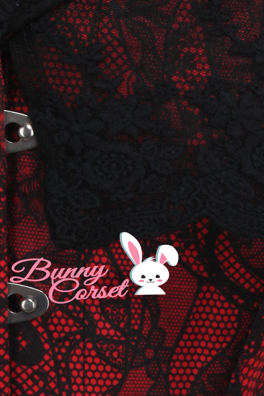 Hydee Red Overbust Corset