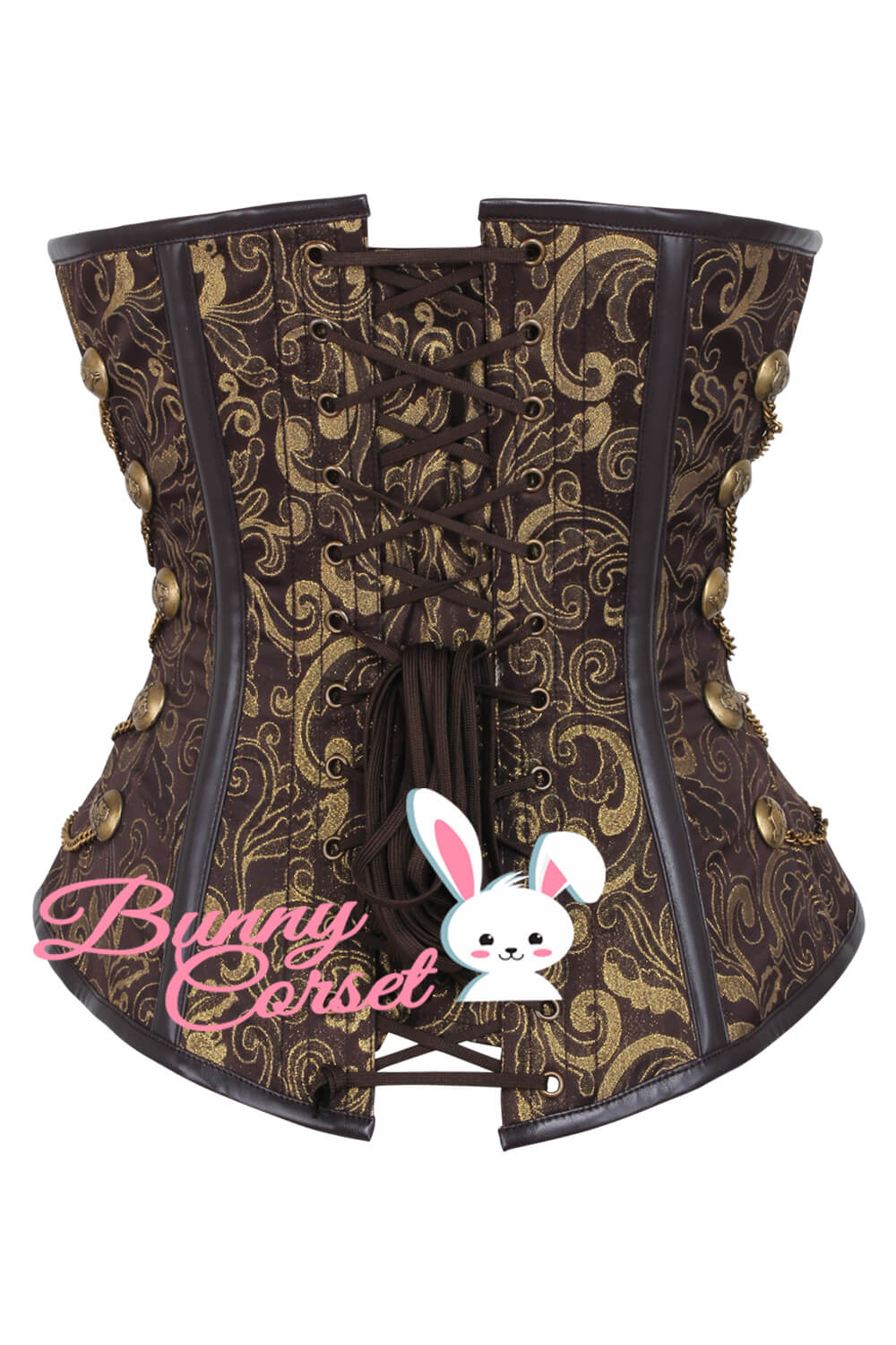 Clark Overbust Steampunk Corset