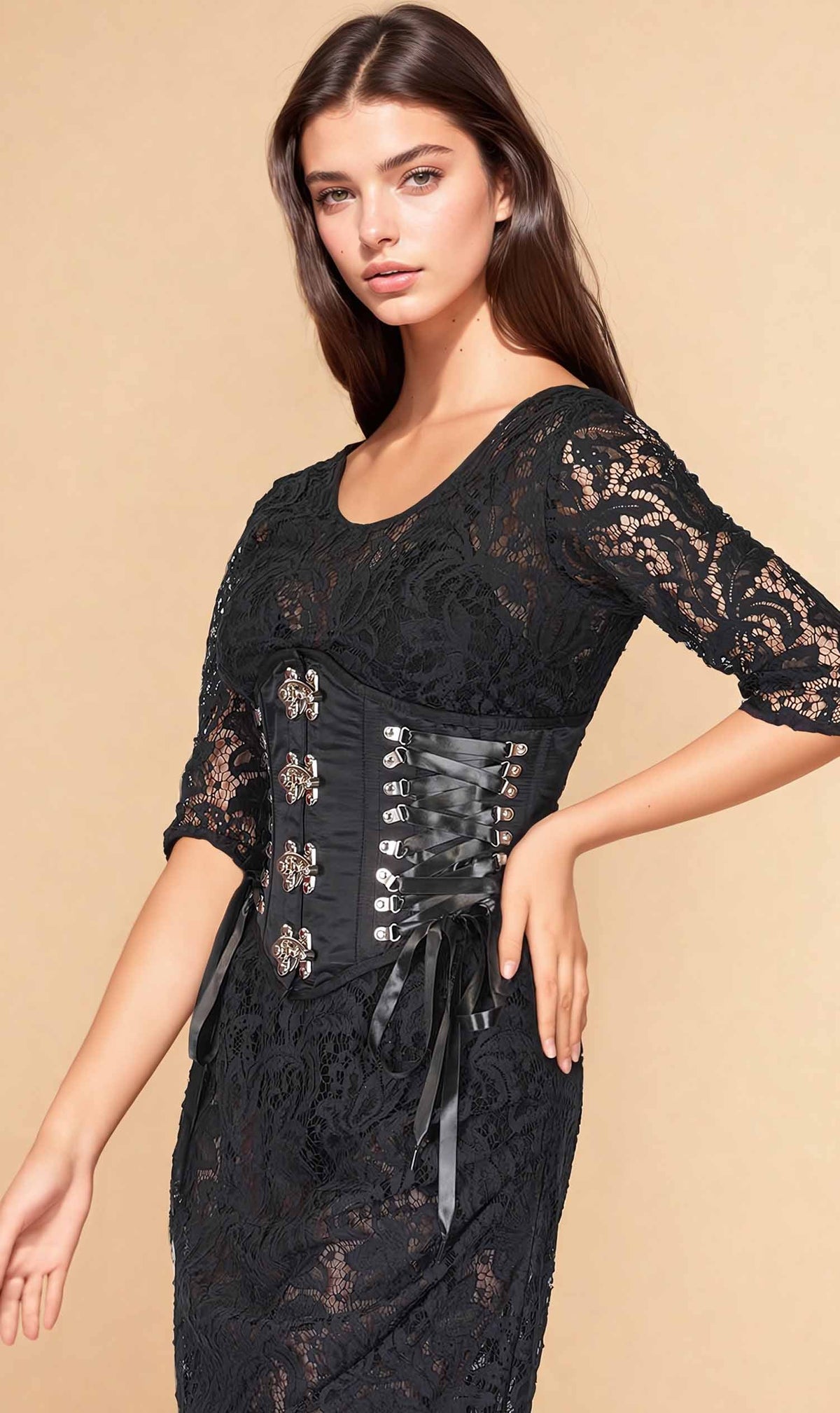 Jesse Waspie Steampunk Corset