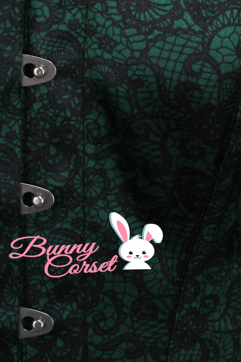 Kahnay Green Overbust Corset