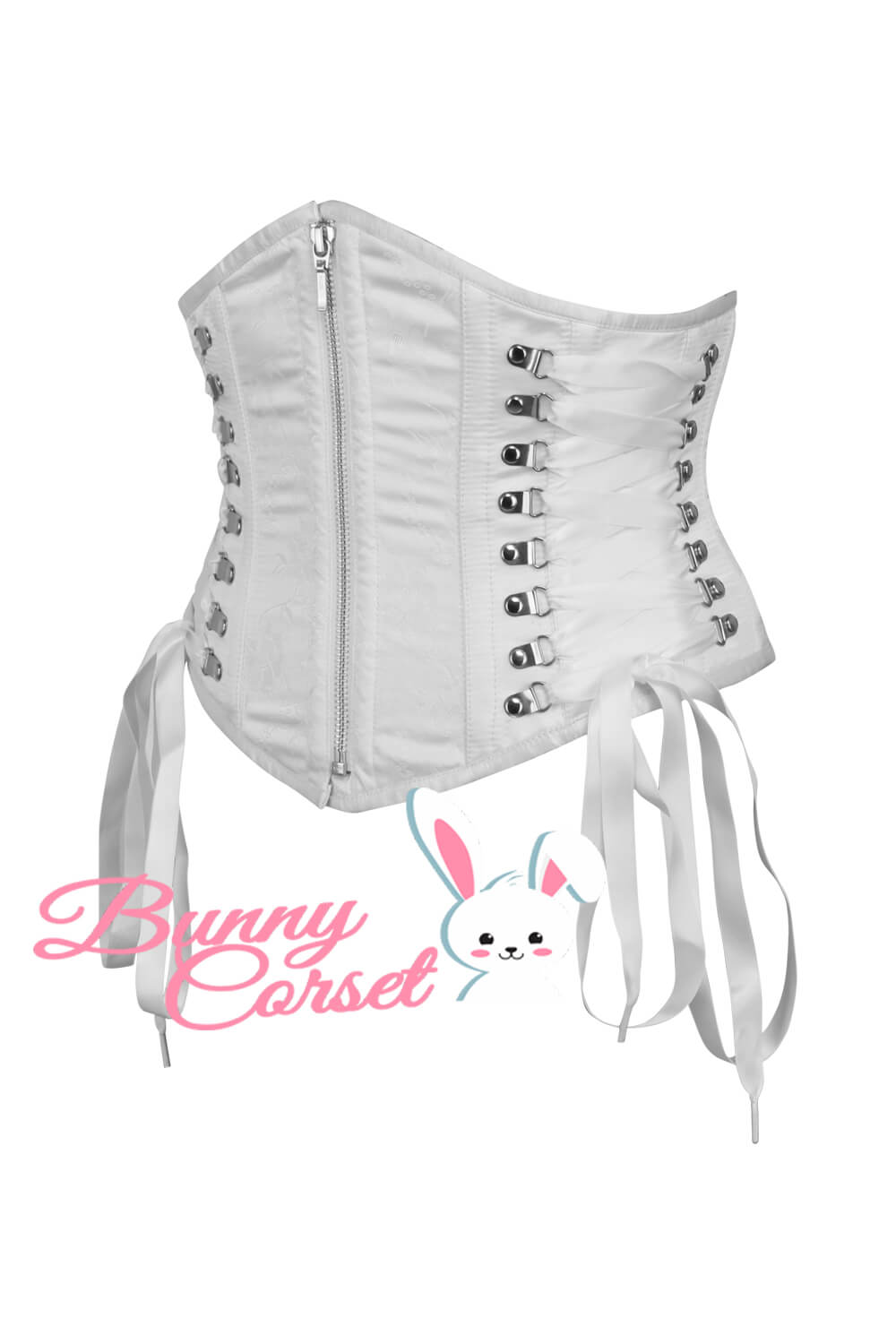 Dalia White Waspie Corset