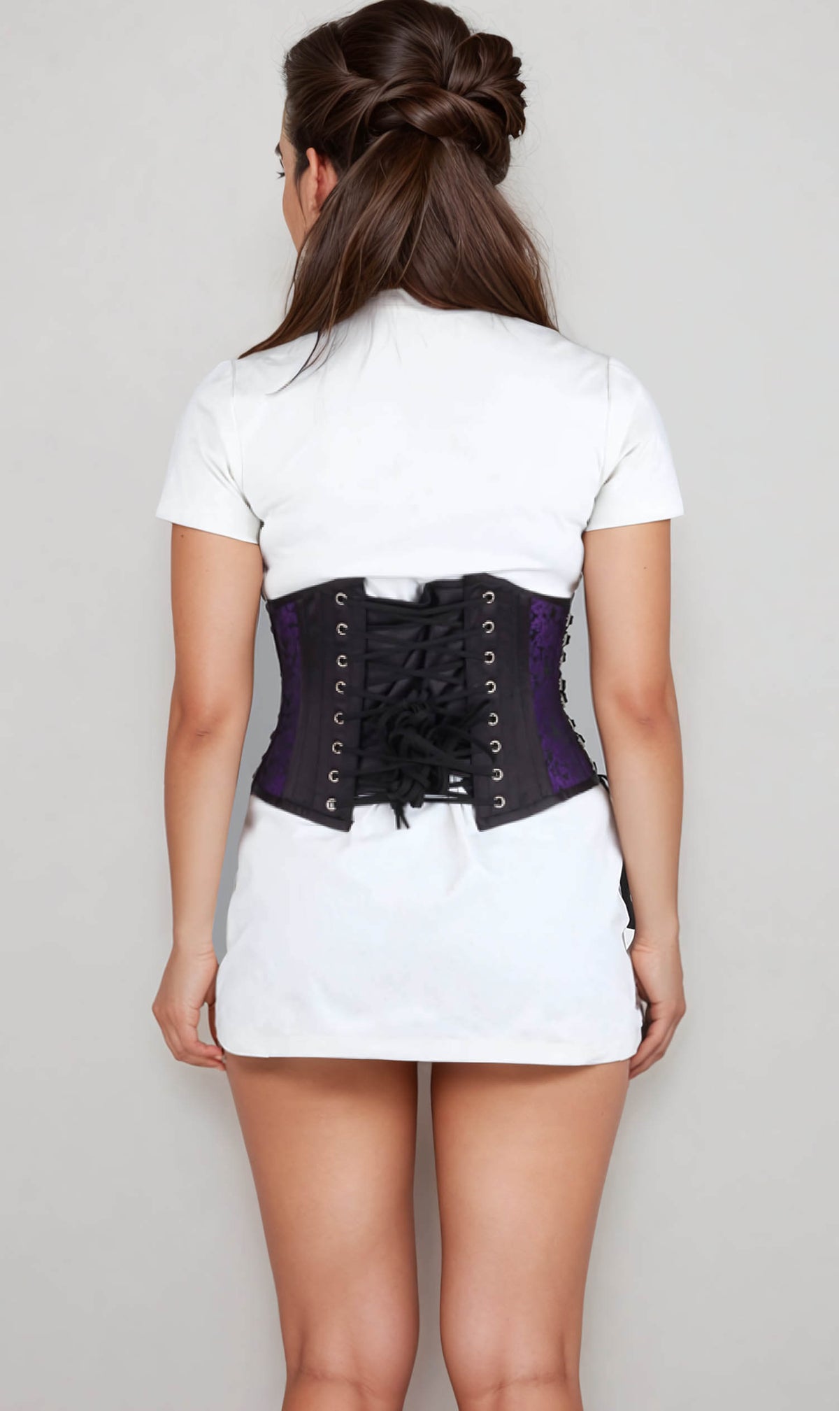 Krisalyn Purple Waspie Corset