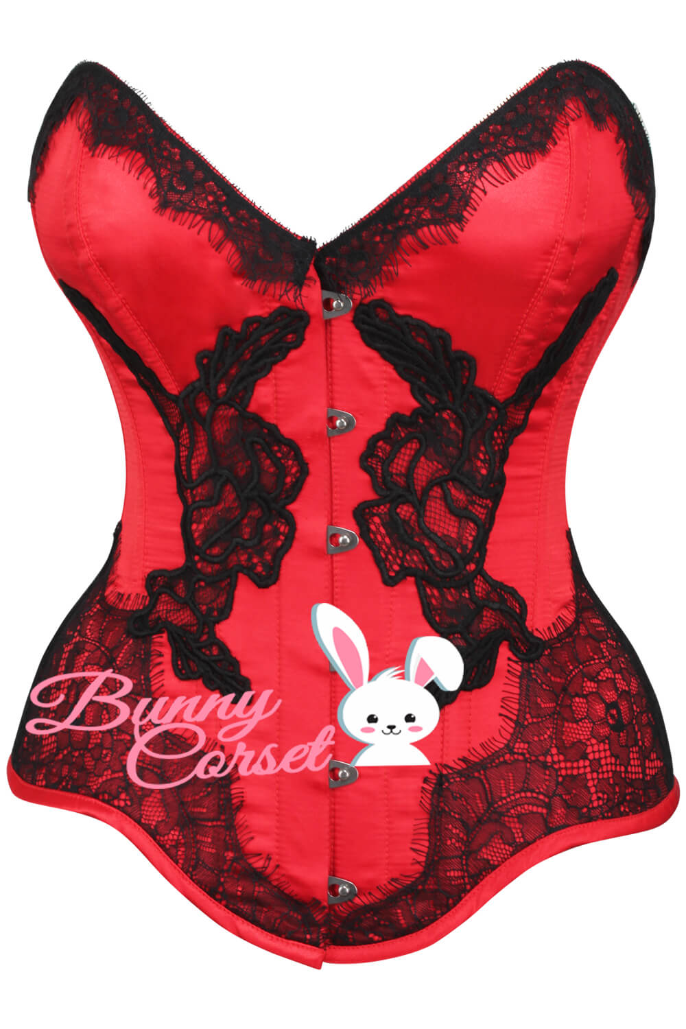Lesha Overbust Satin Corset