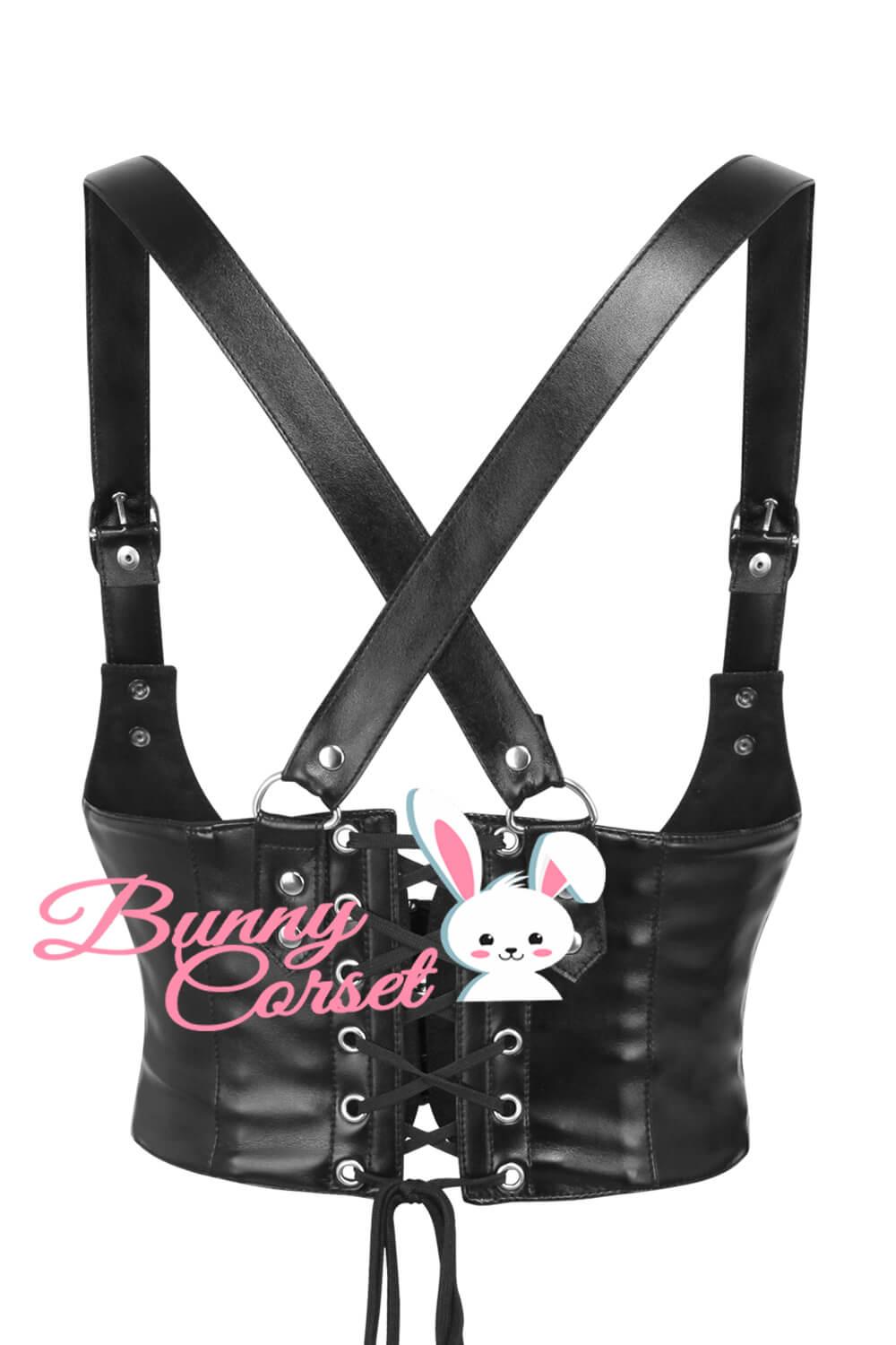 Trakiala Faux Leather Corset Belt