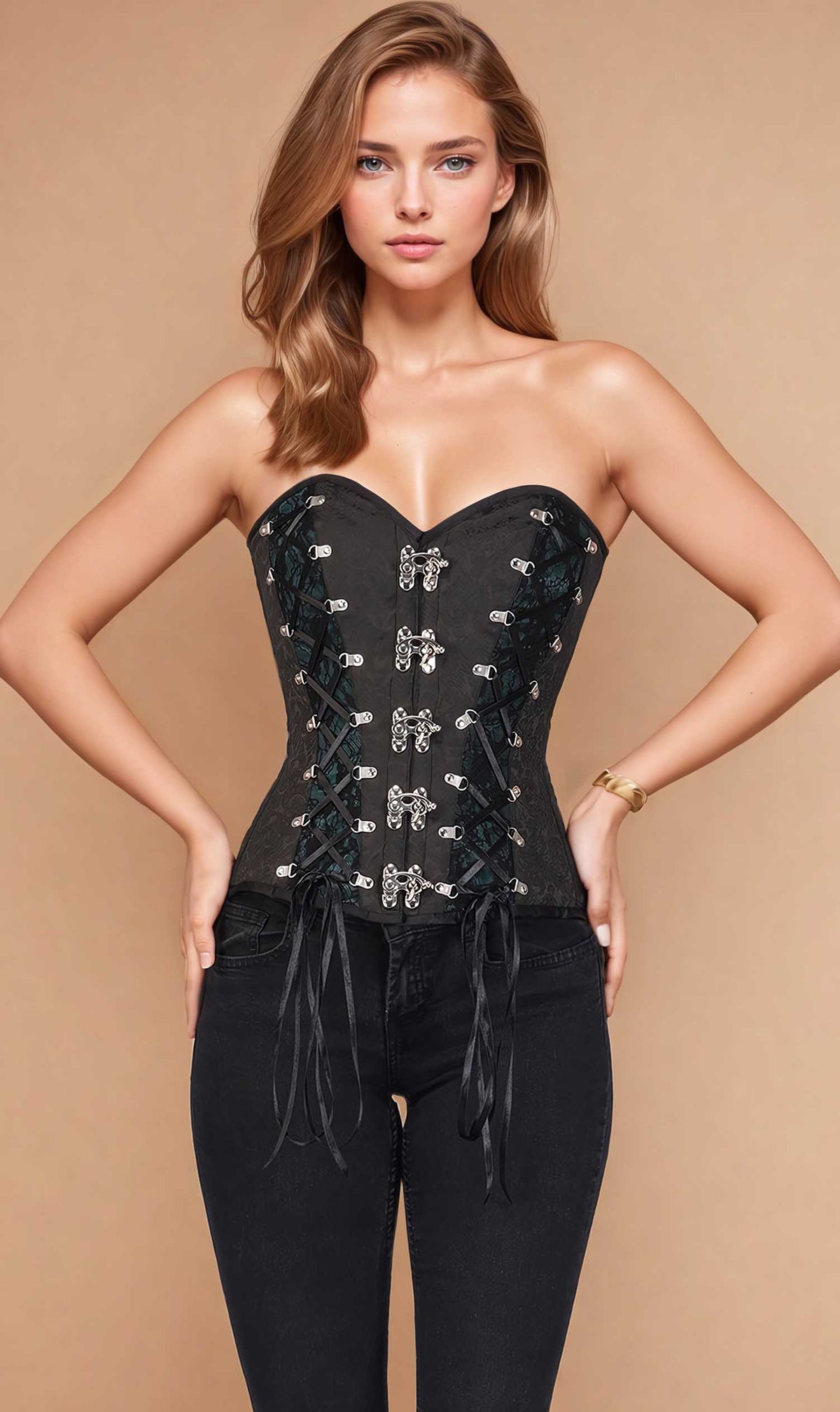 Anastasia Steampunk Overbust Corset