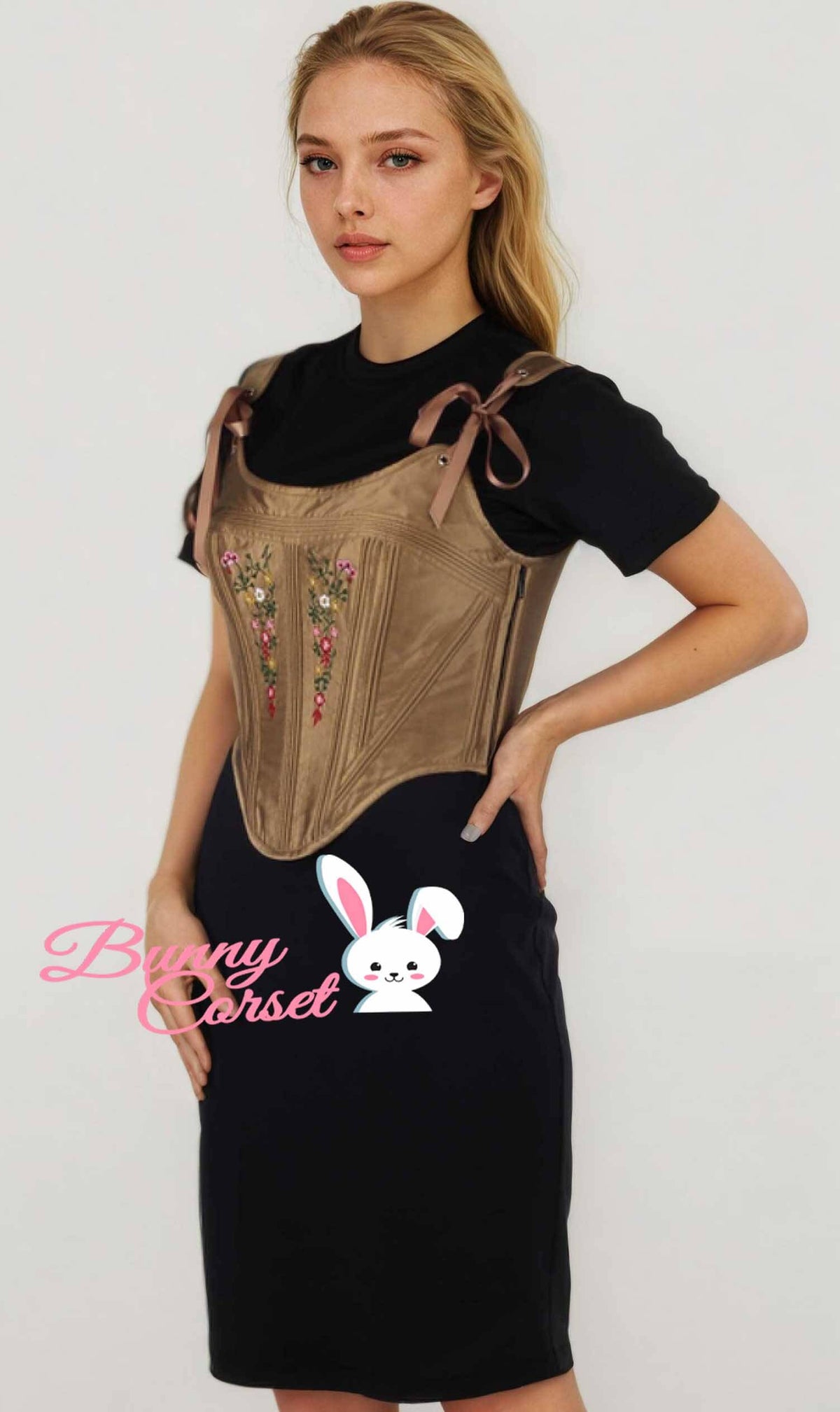 Annaya Embroidered Corset