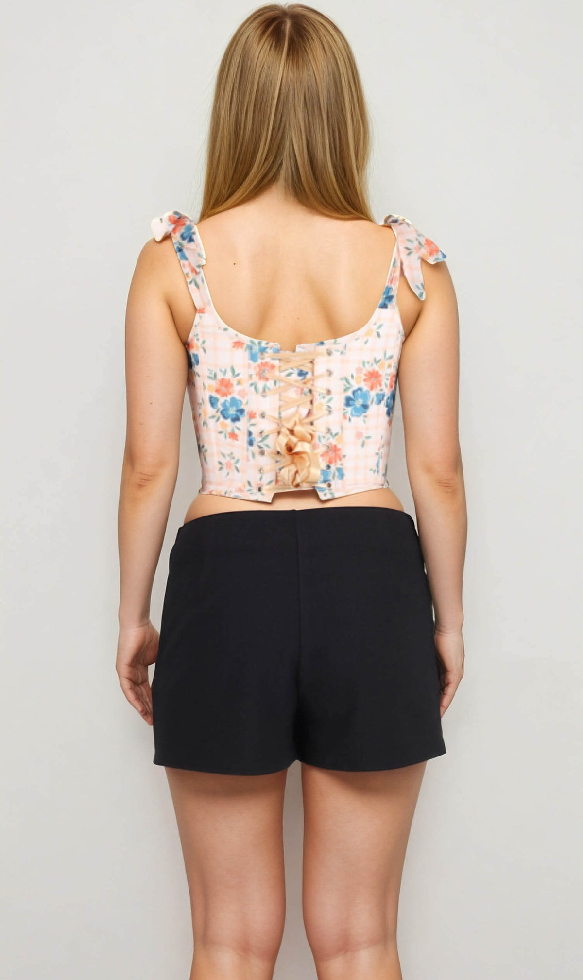 Nefertiti Printed Corset Top