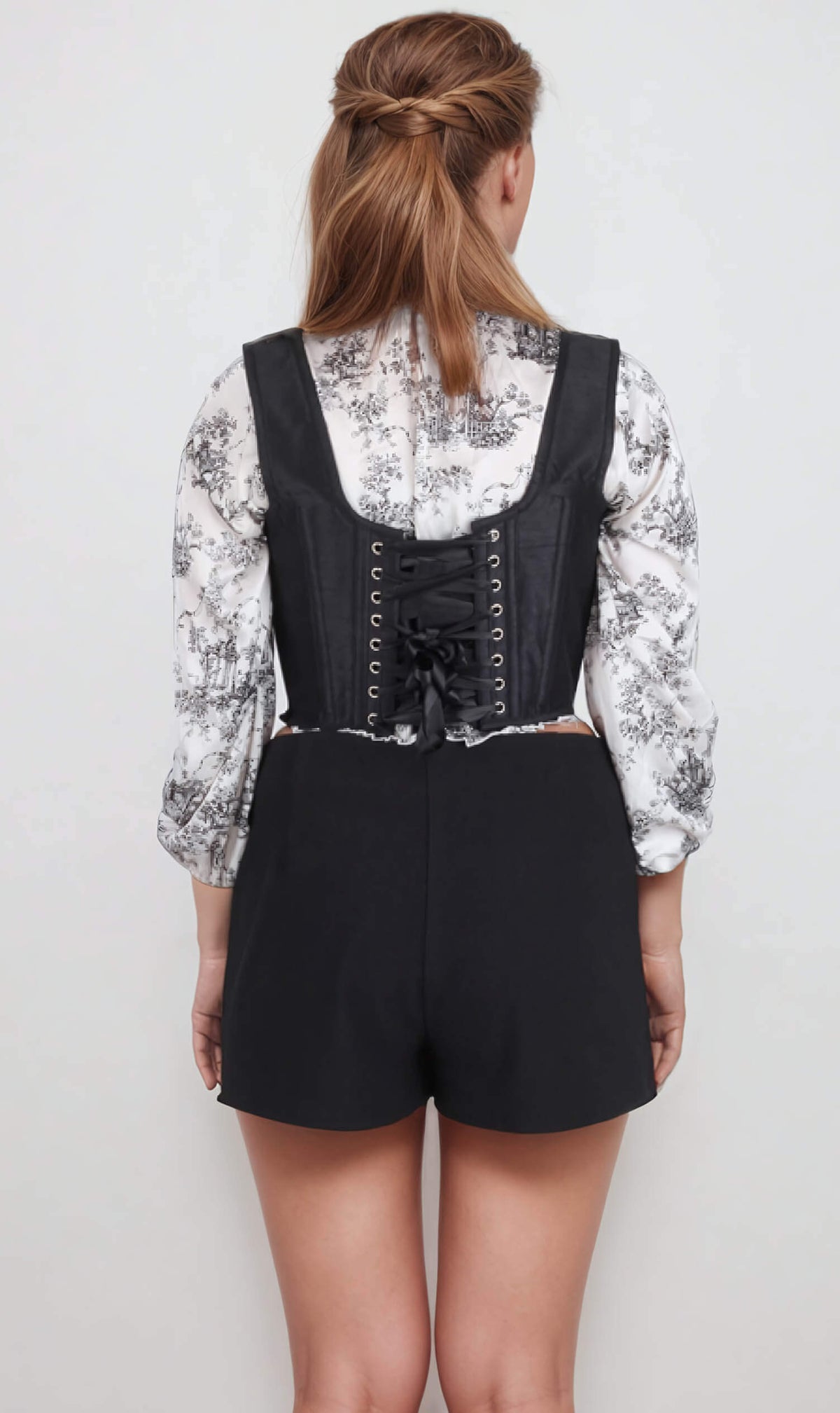 Sadie Black Underbust Corset