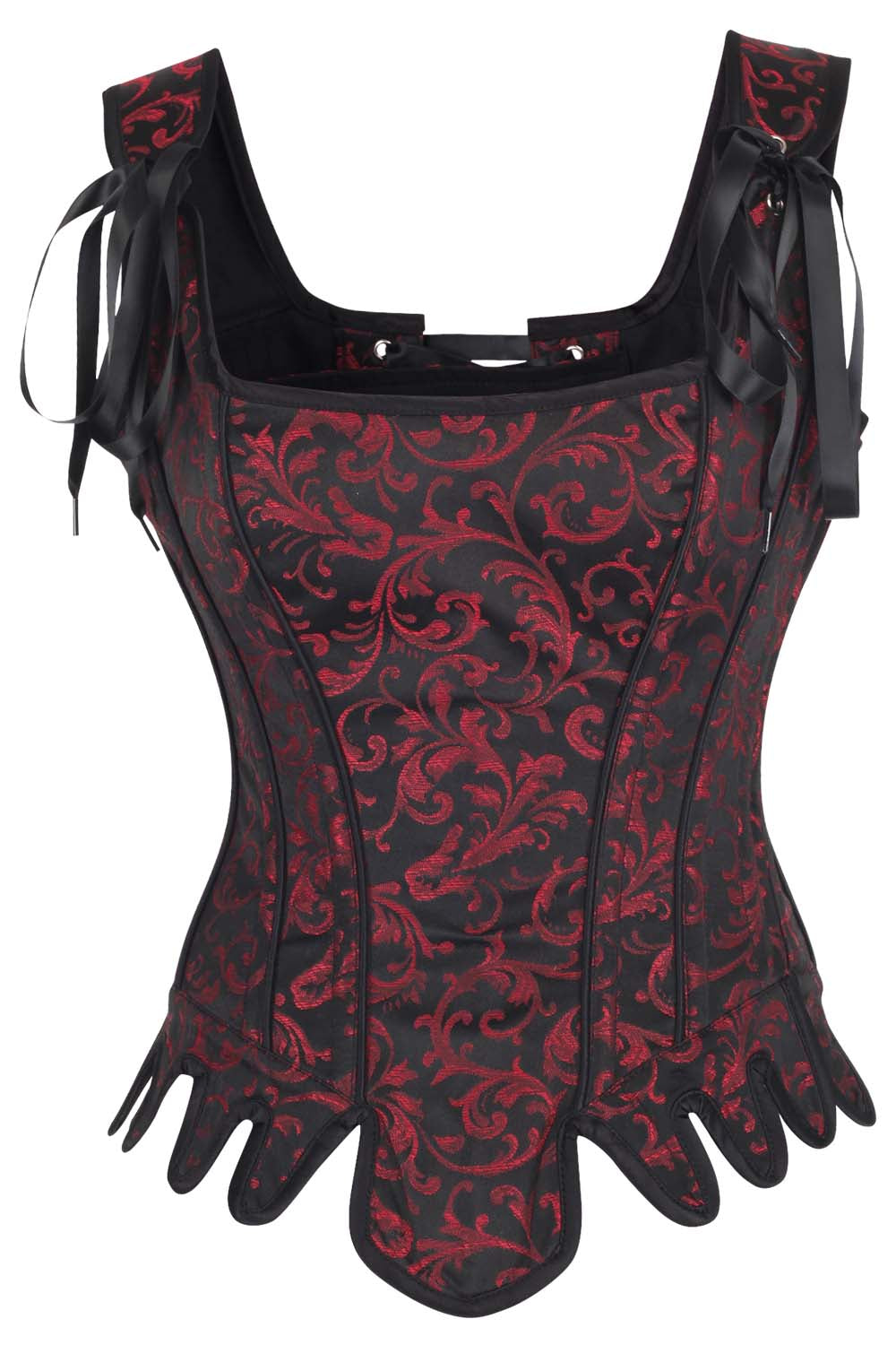 Oaklen Brocade Overbust Corset
