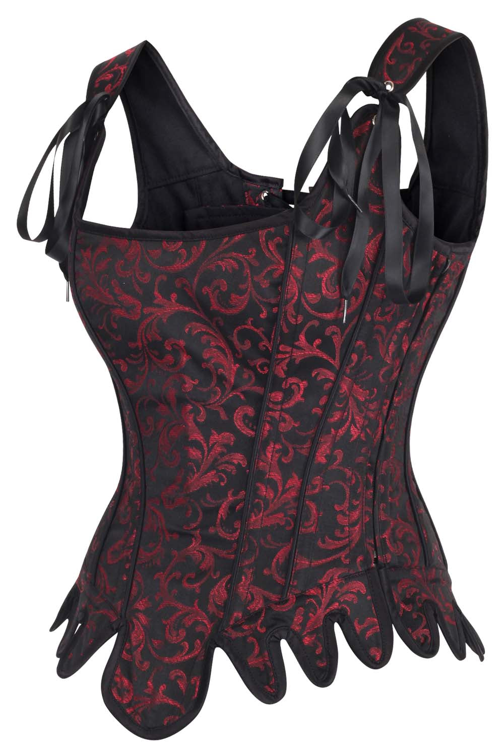 Oaklen Brocade Overbust Corset