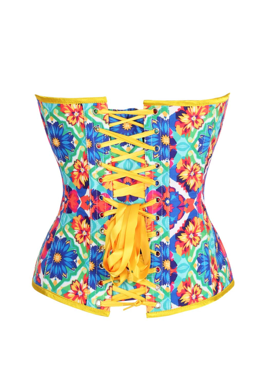 Scottie Geometric Floral Corset