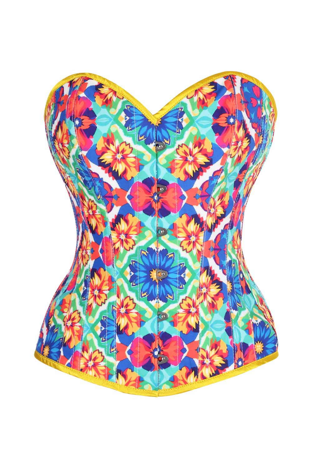 Scottie Geometric Floral Corset