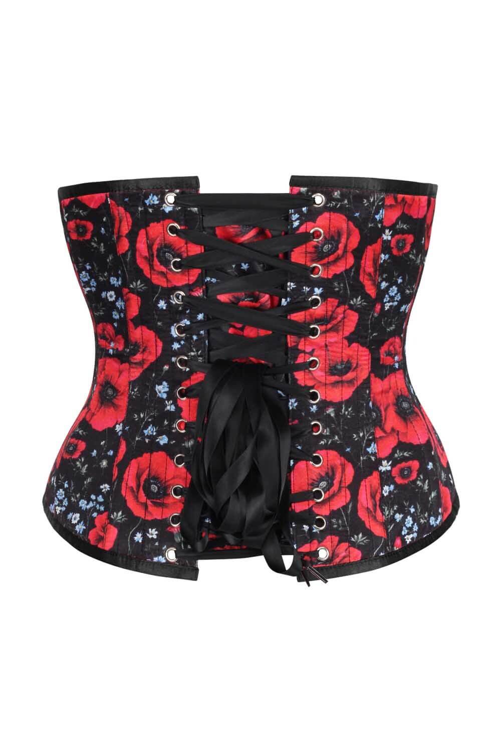 Bailee Floral Underbust Corset