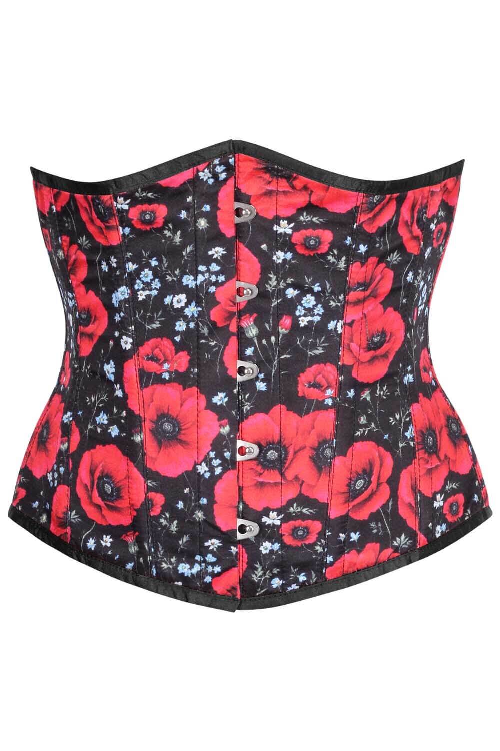 Bailee Floral Underbust Corset