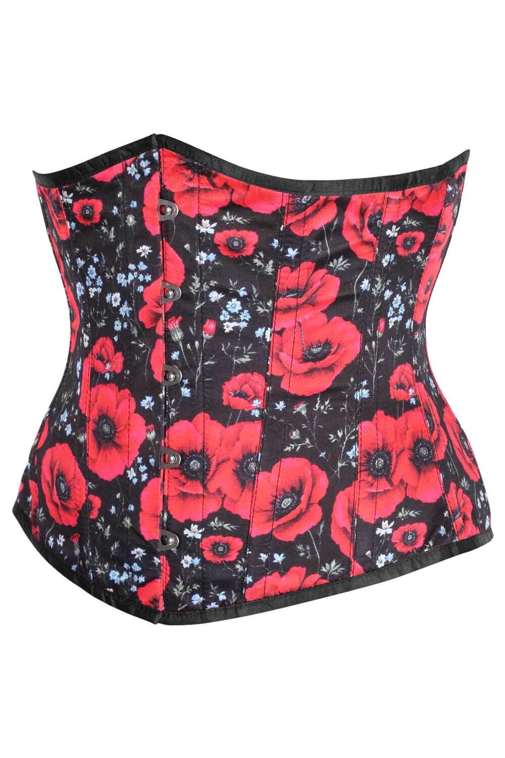 Bailee Floral Underbust Corset