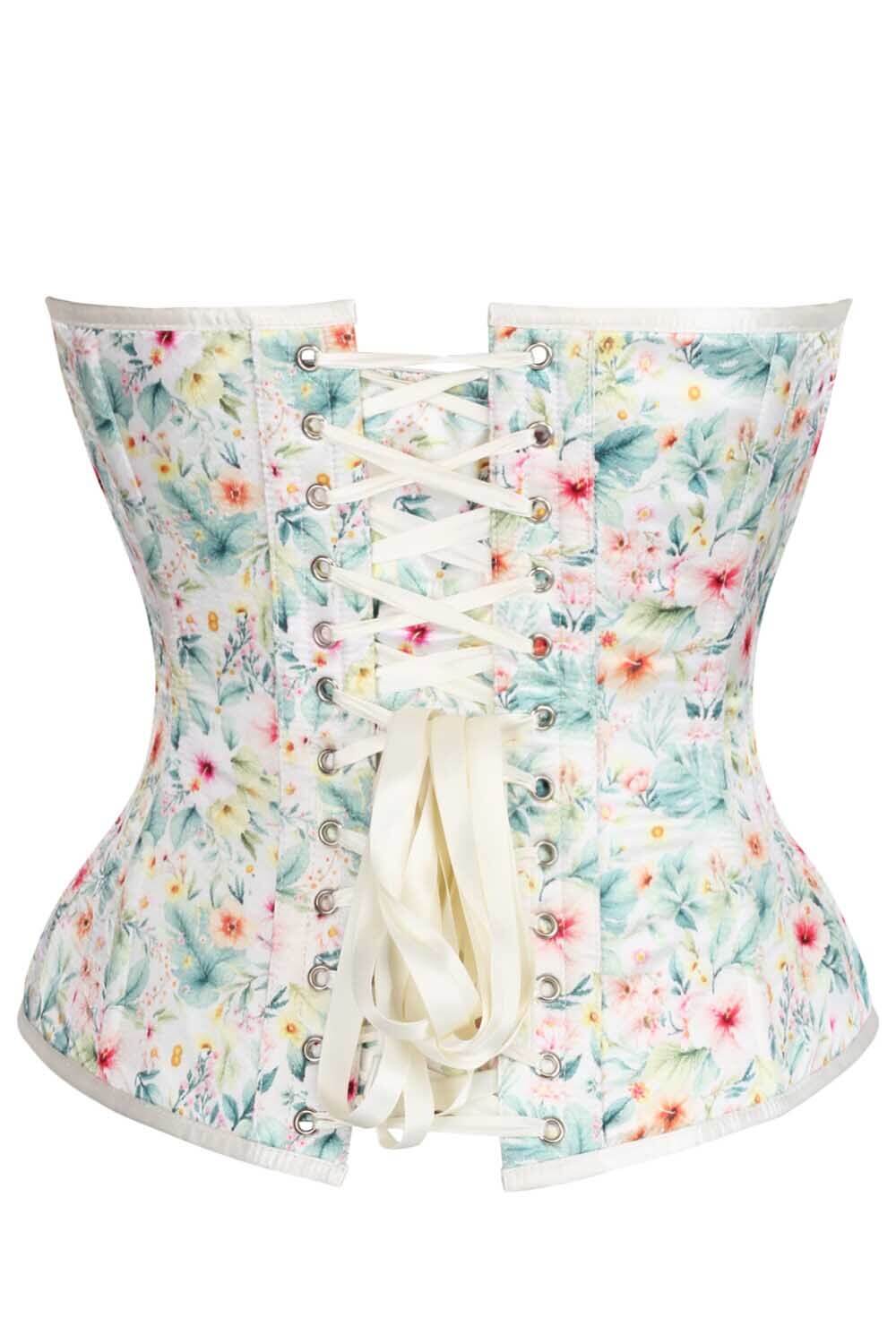 Maizie Satin Overbust Corset