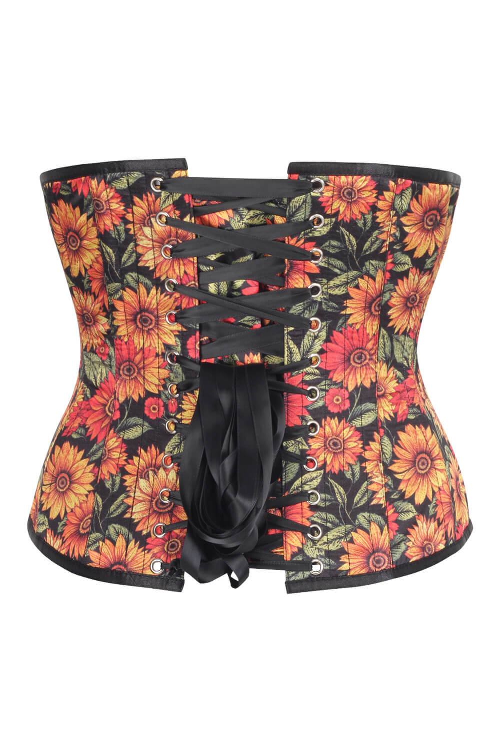 Haylee Floral Satin Corset