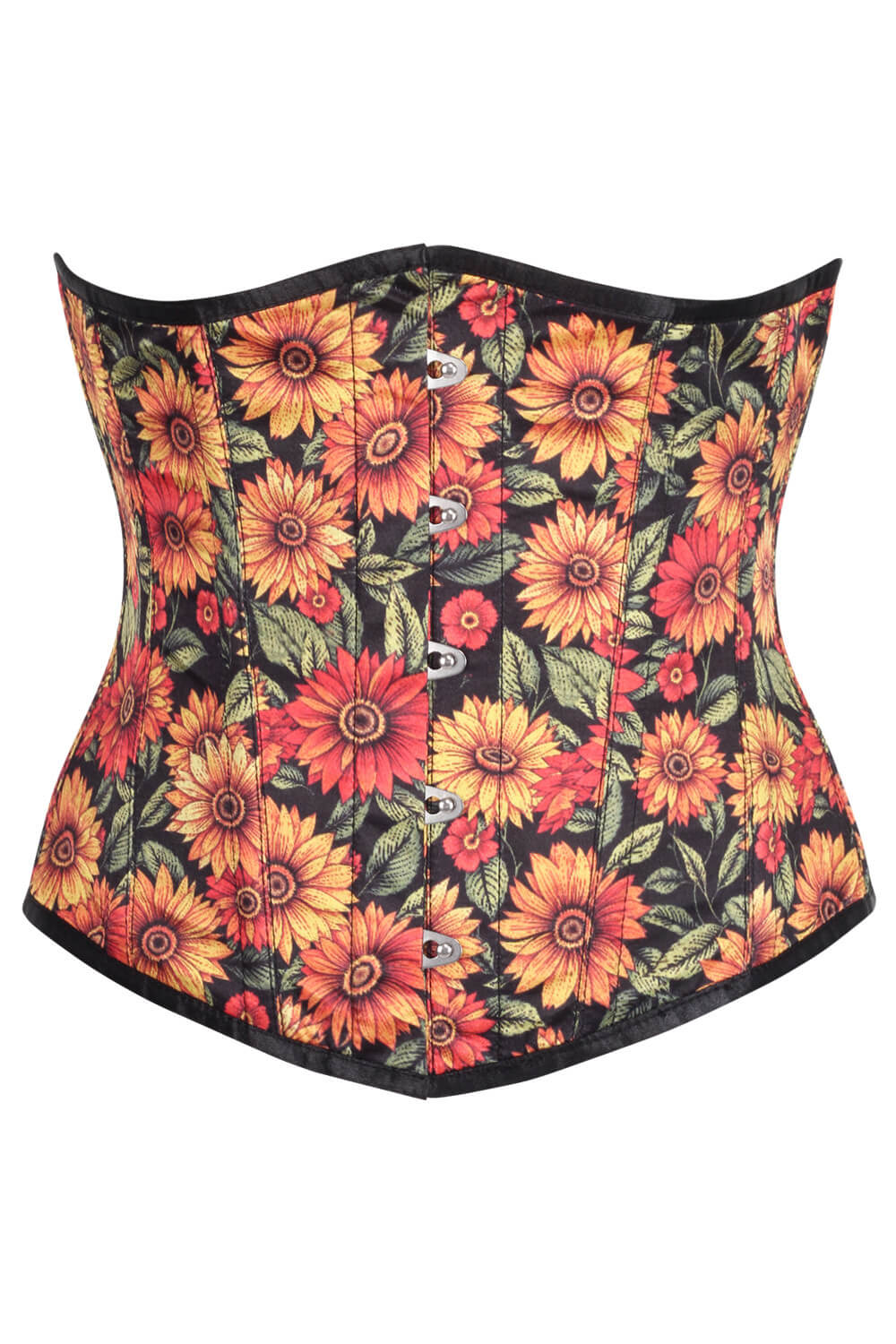 Haylee Floral Satin Corset