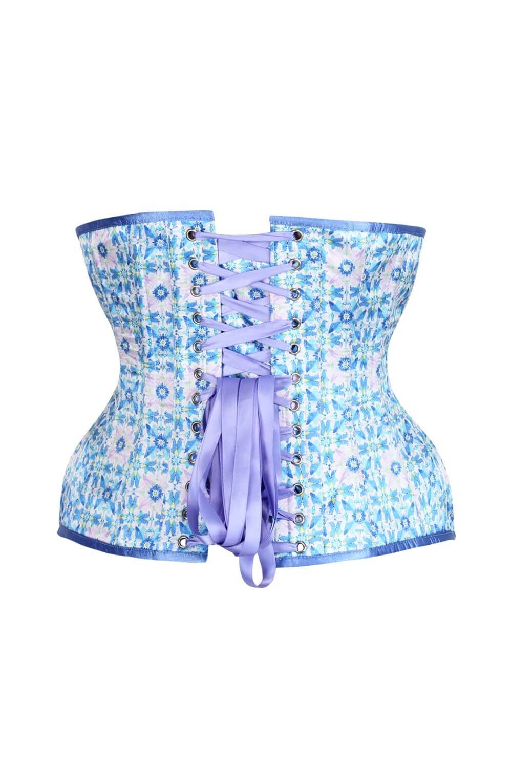 Deanna Geometric Floral Corset