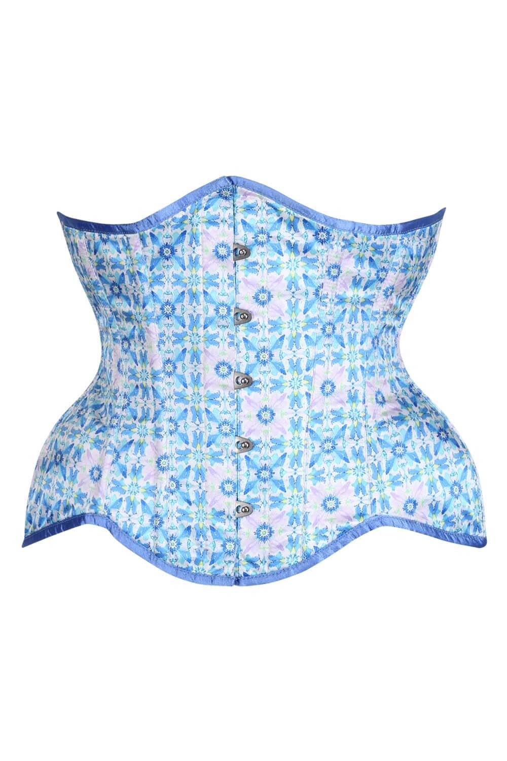 Deanna Geometric Floral Corset