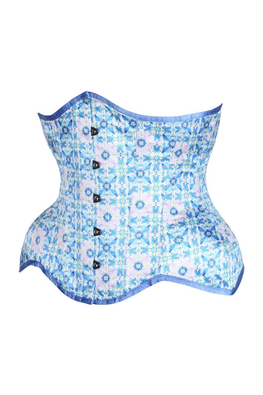 Deanna Geometric Floral Corset