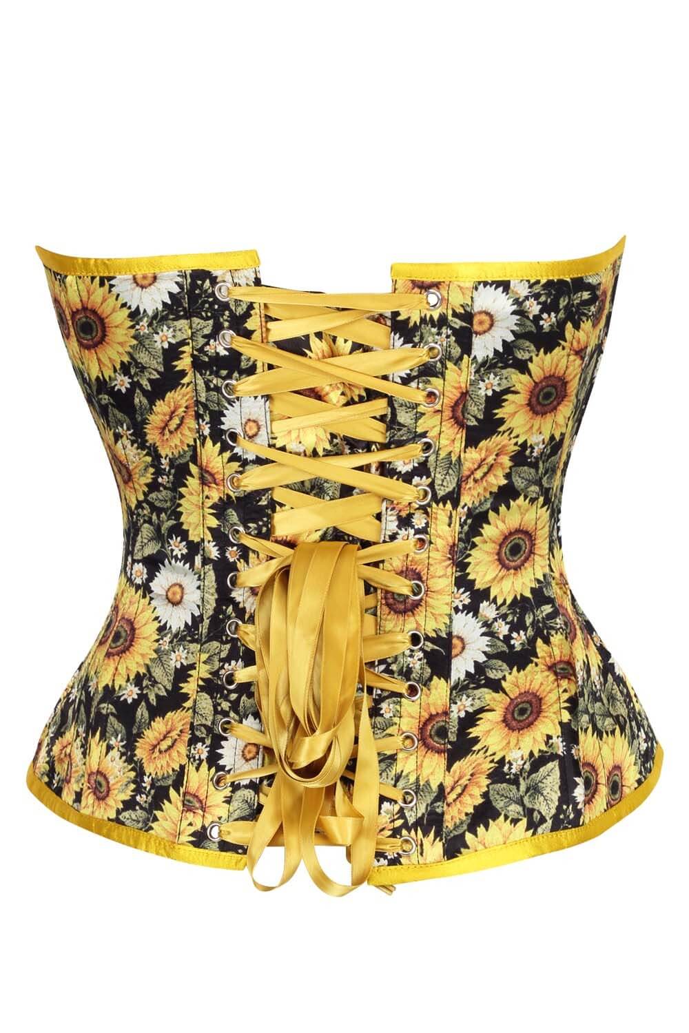Emmarie Sunflower Overbust Corset