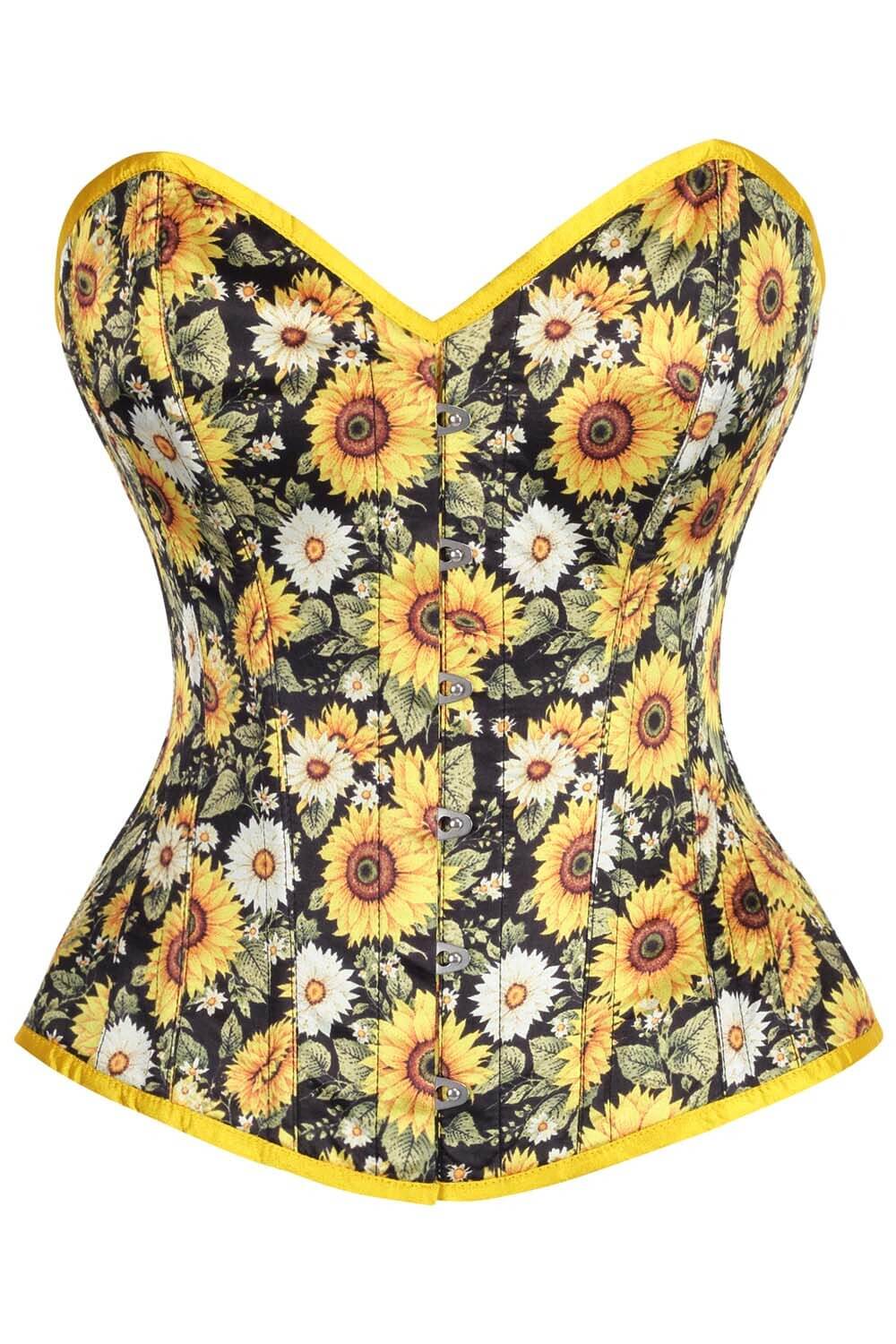 Emmarie Sunflower Overbust Corset