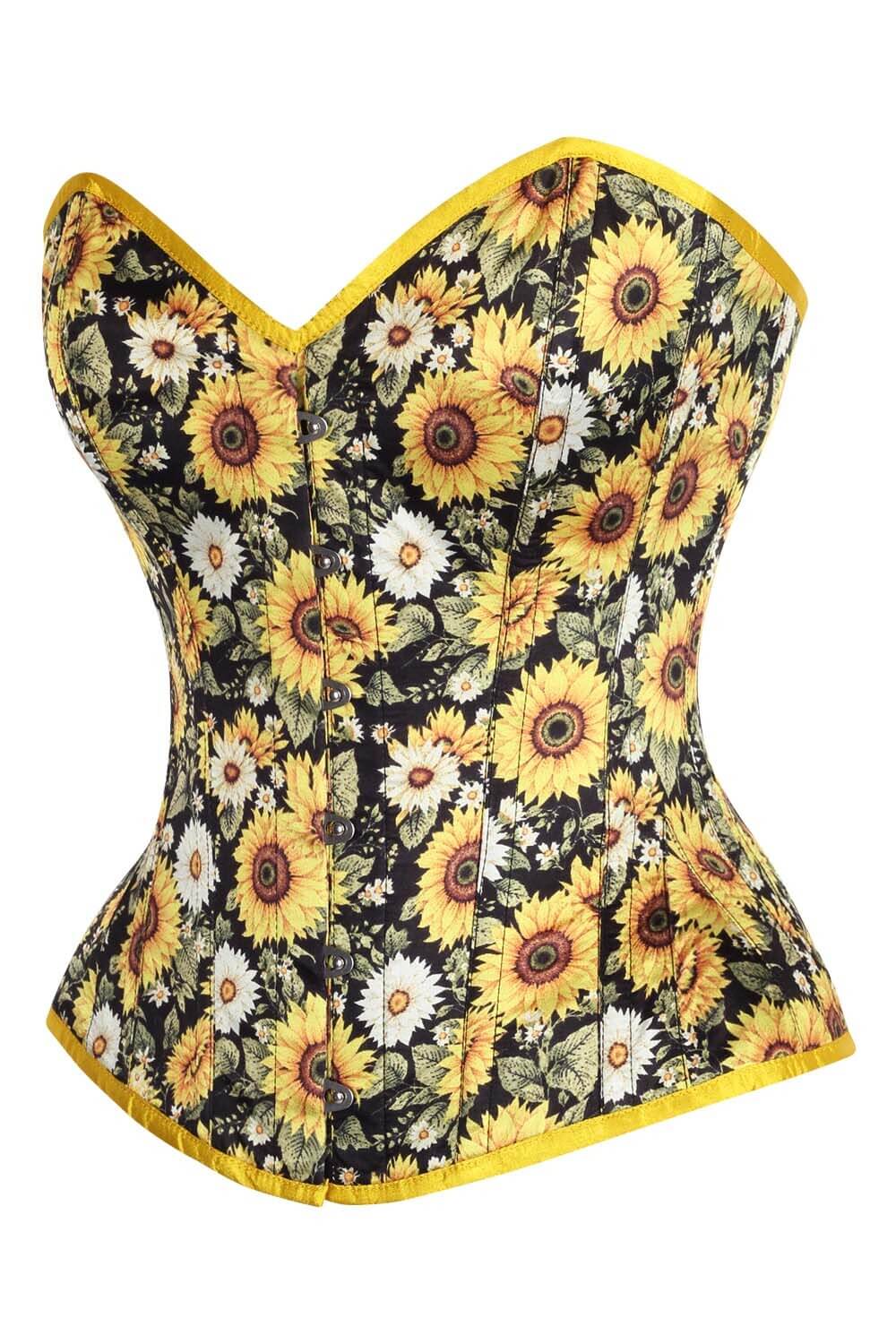 Emmarie Sunflower Overbust Corset
