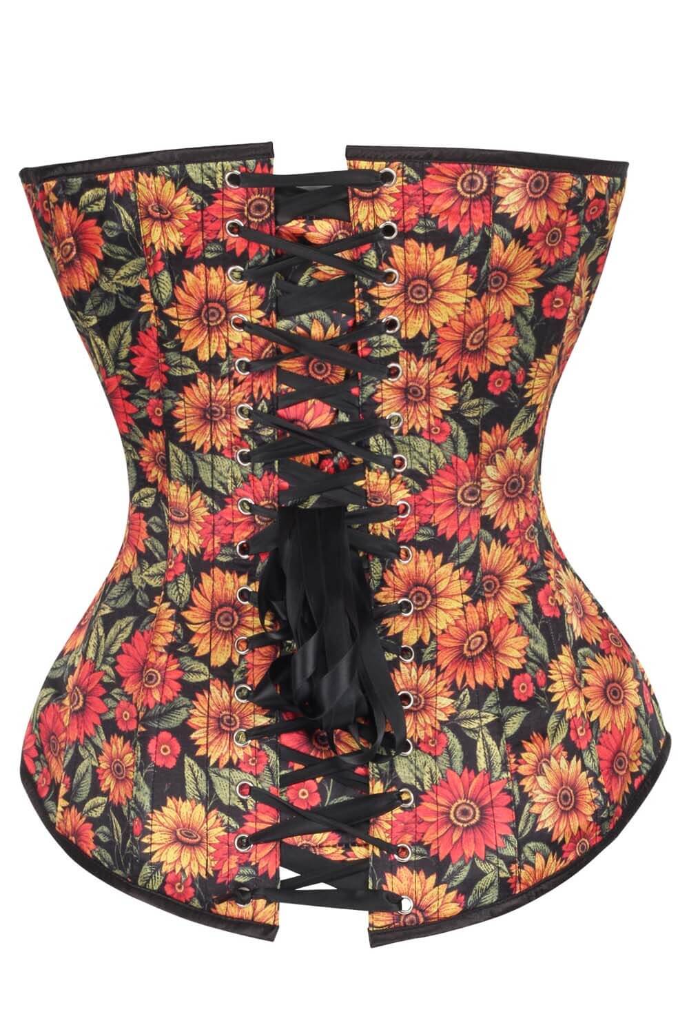 Lynlee Floral Overbust Corset