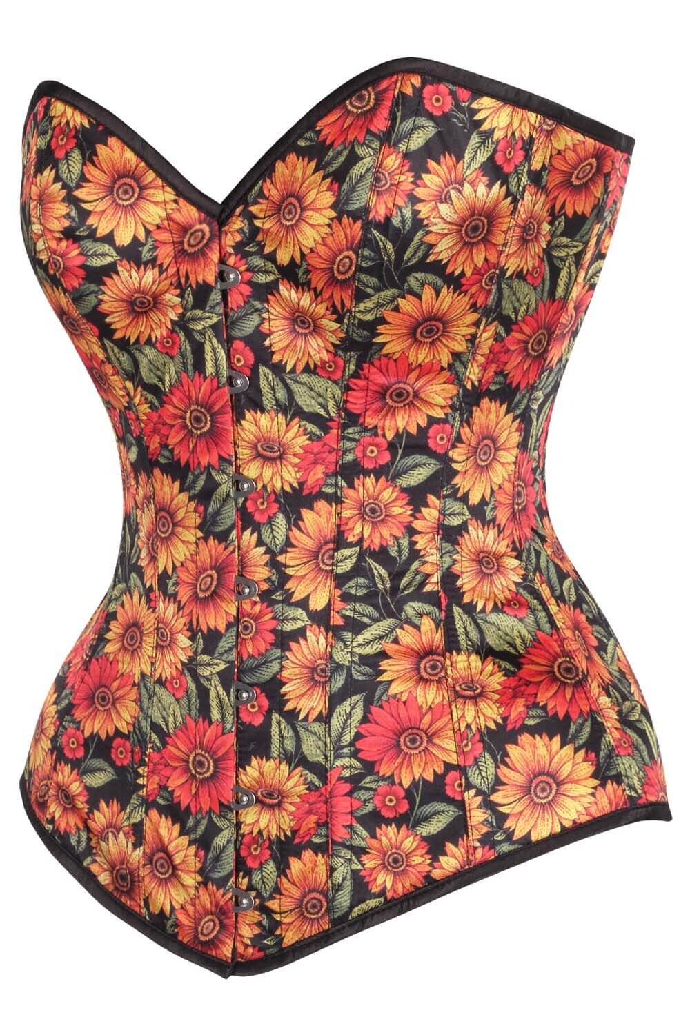 Lynlee Floral Overbust Corset