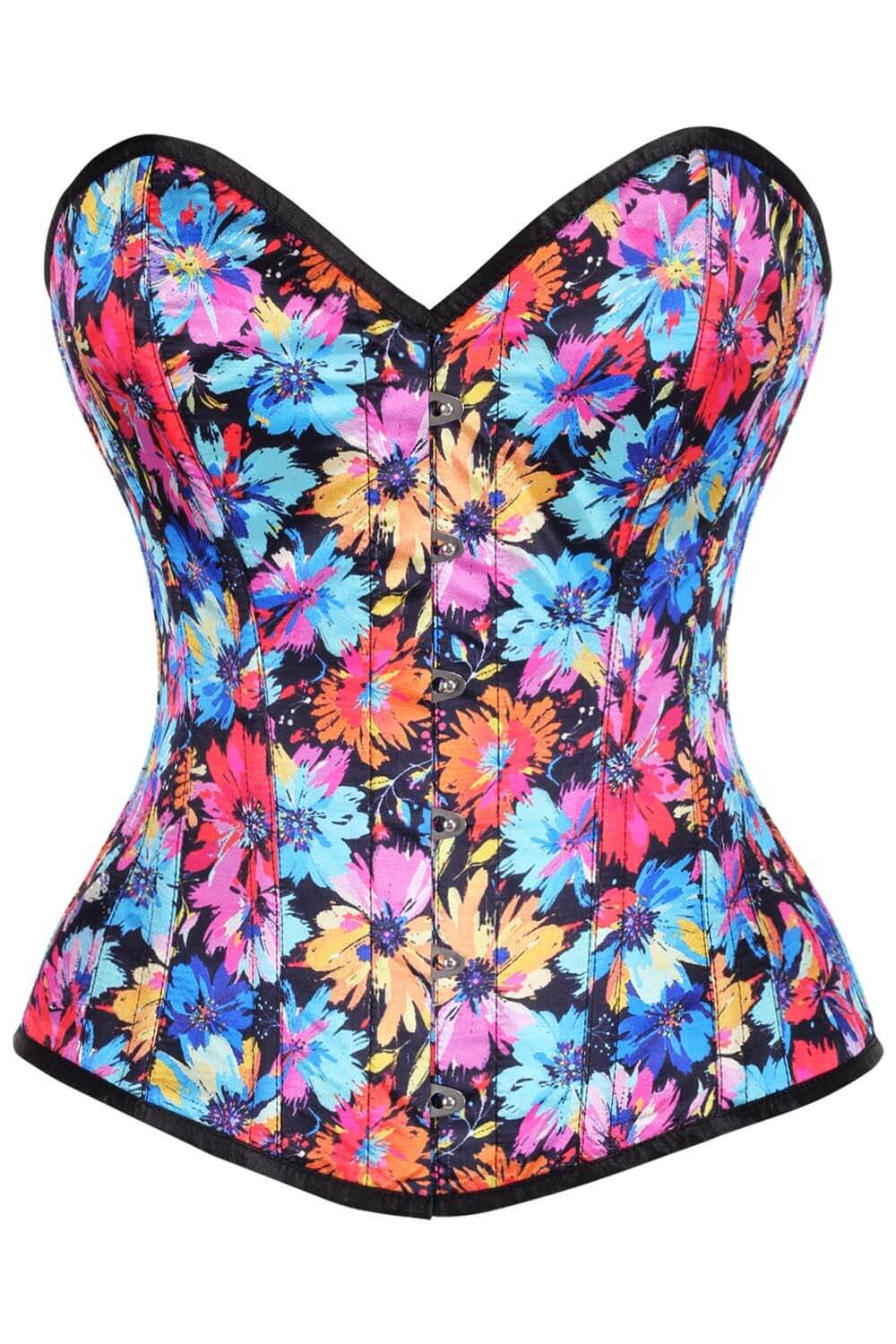 Presleigh Overbust Florals Corset