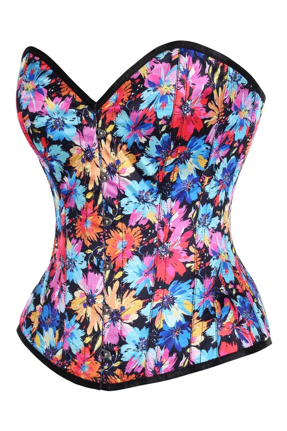 Presleigh Overbust Florals Corset