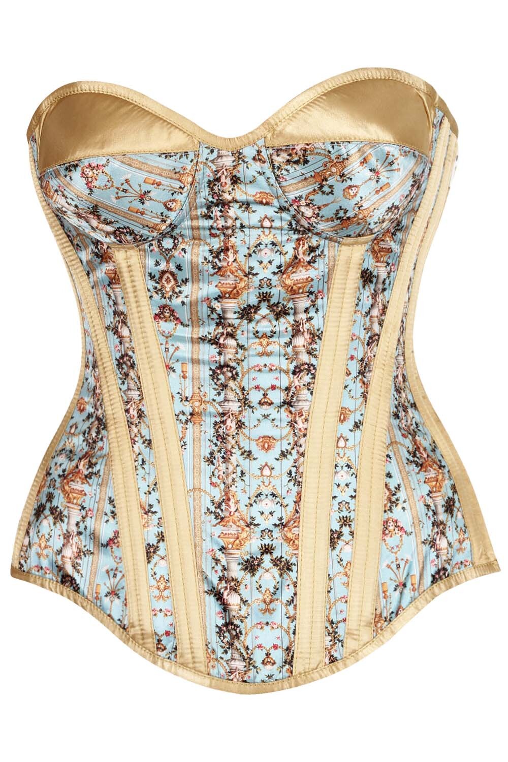 Mabry Baroque Waist Trainer Corset and Skirt Co-ord Set