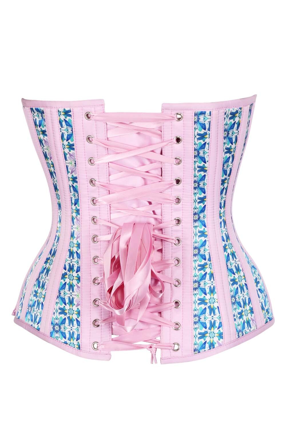 Clarity Floral Waist Trainer Corset and Skirt Co-ord Set