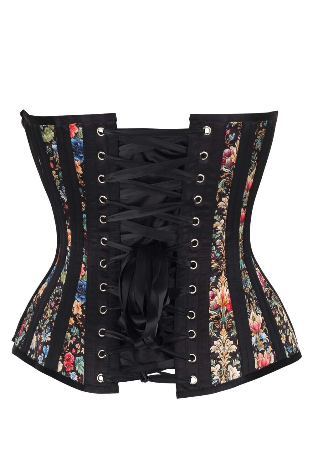 Twyla Floral Waist Trainer Corset and Skirt Co-ord Set
