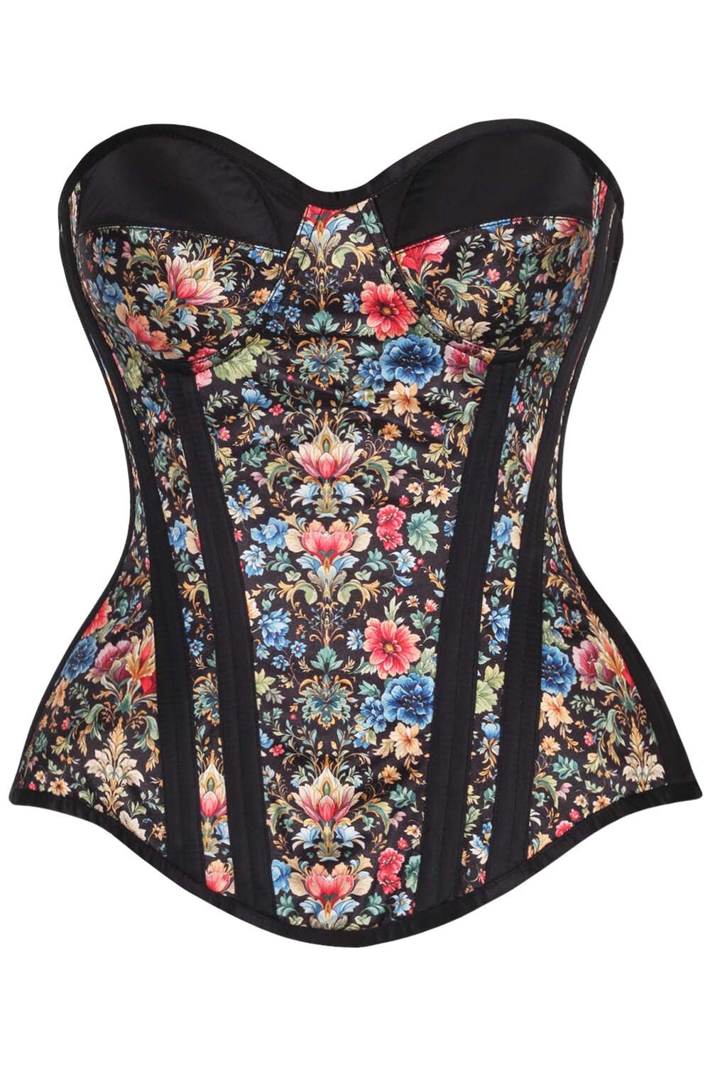 Twyla Floral Waist Trainer Corset and Skirt Co-ord Set