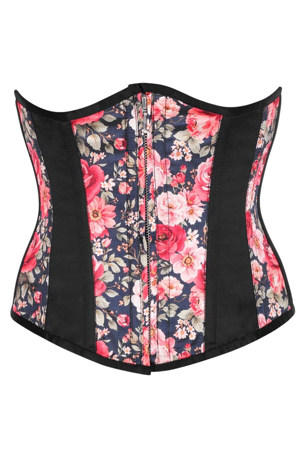 Merci Floral Underbust Corset